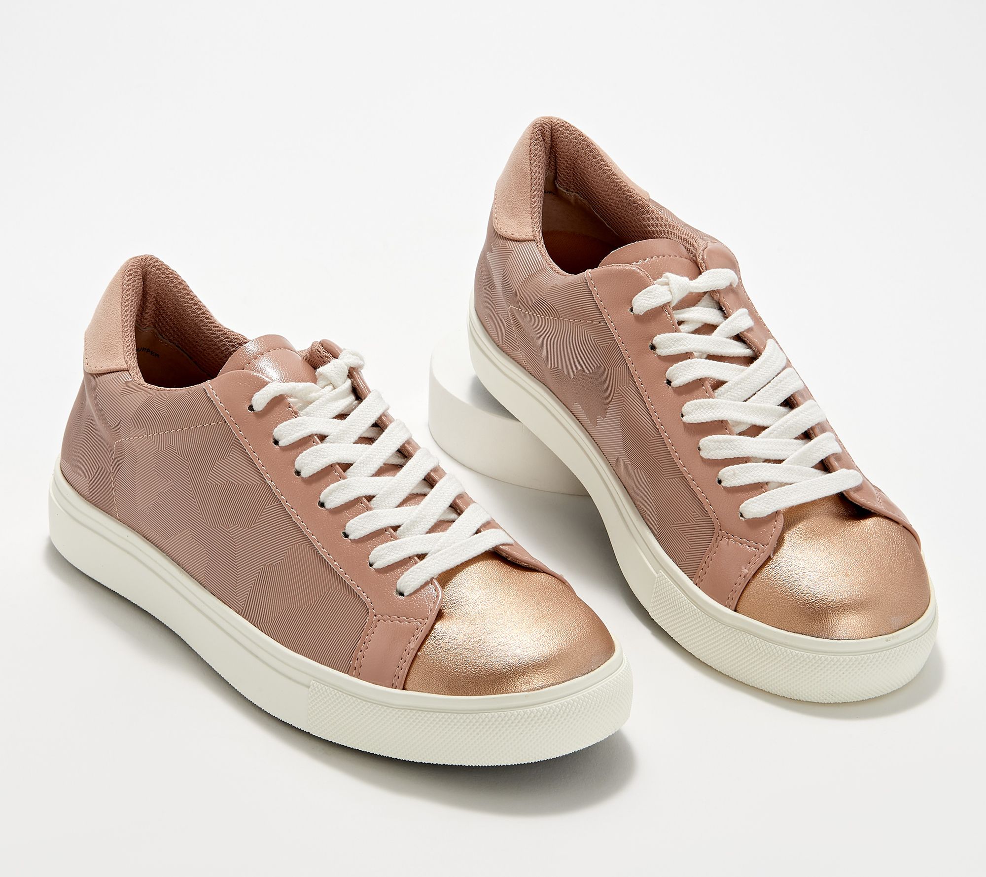 Qvc isaac hot sale mizrahi sneakers