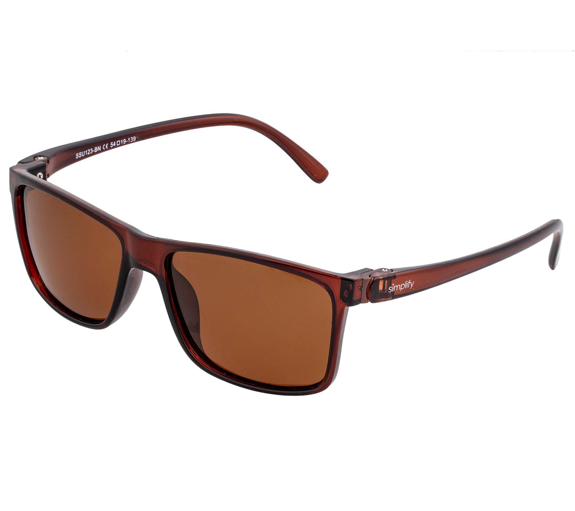 Simplify Men's Polarized Wayfarer Sunglasses -Ellis