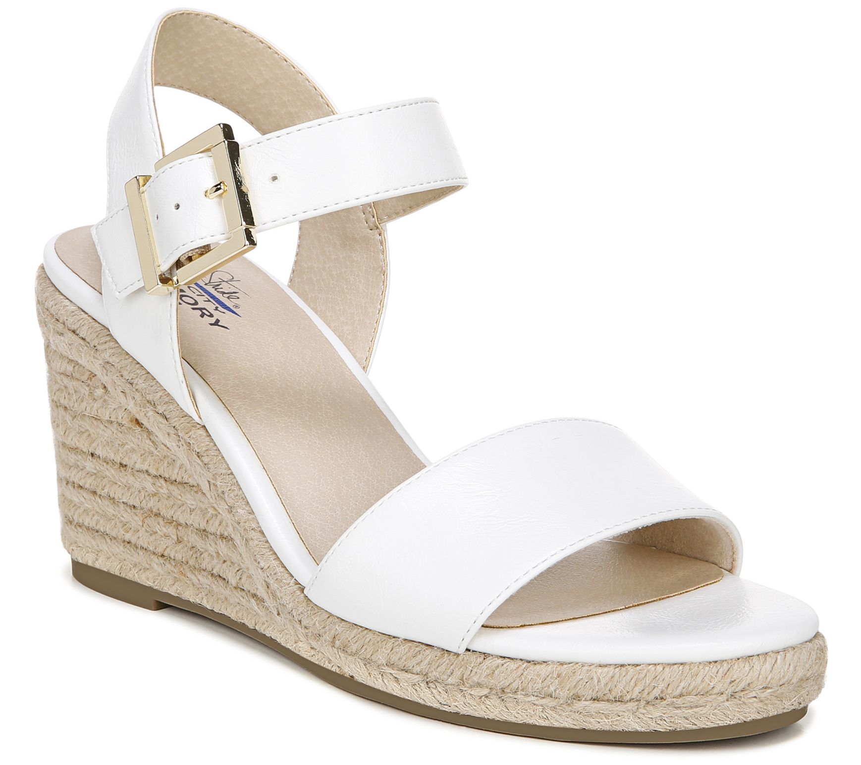 Lifestride espadrille wedges closed on sale toe