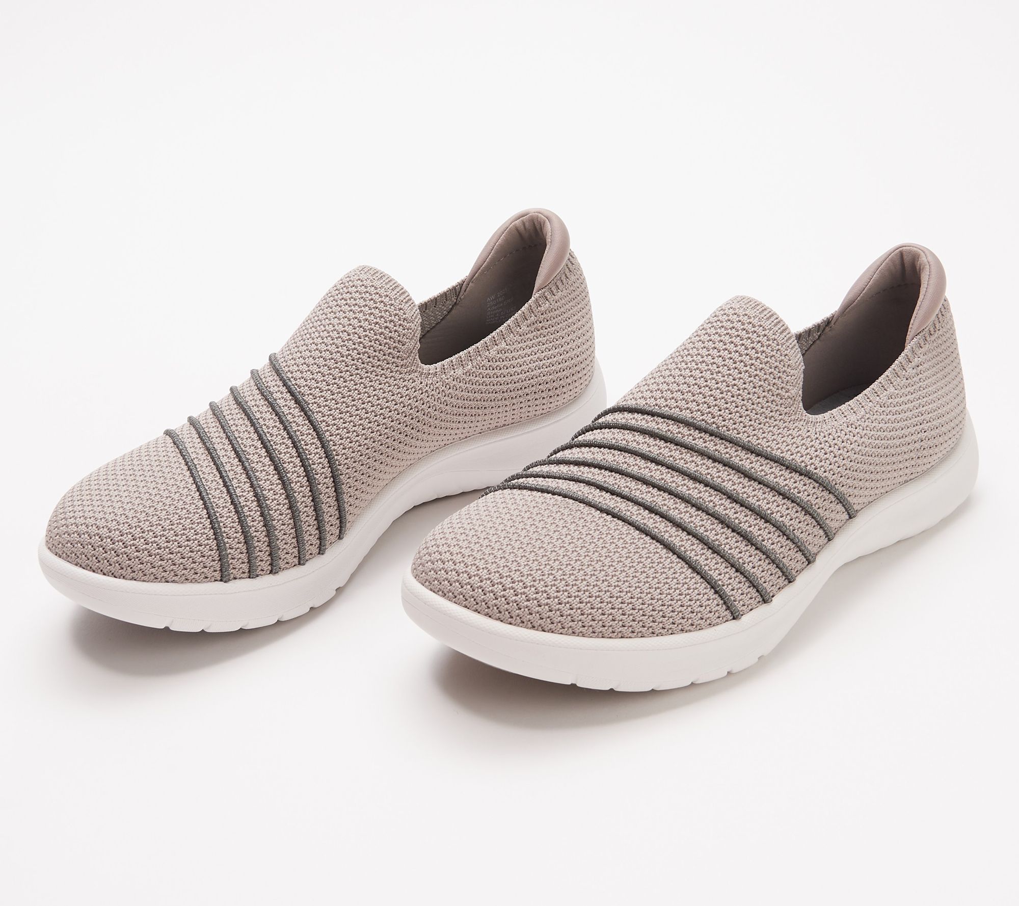 Clarks Cloudsteppers Washable Knit Slip Ons Adella Step