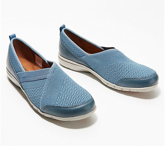 Cobb Hill Leather or Mesh Slip-On Loafers - Penfield