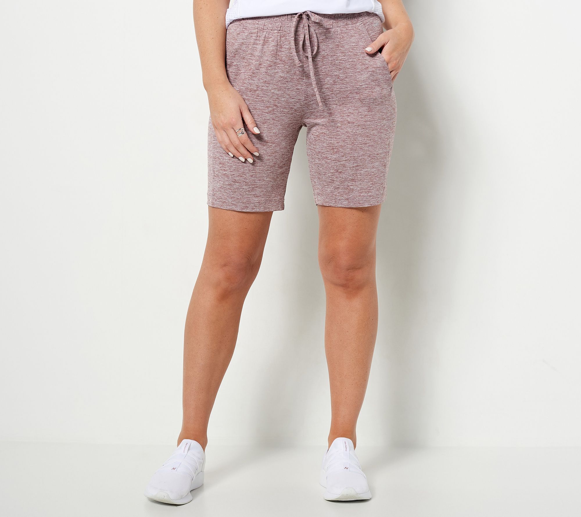 zuda Petite Z-Cool Shorts with Pockets