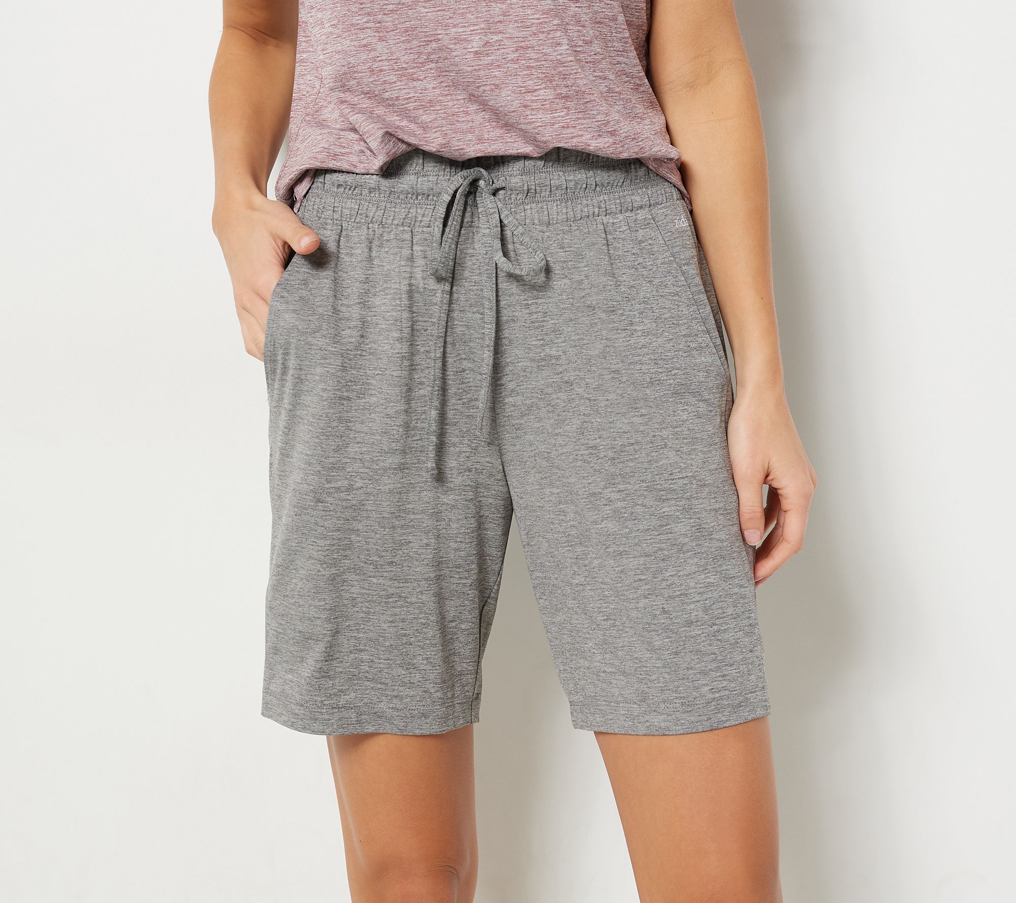 zuda Petite Z-Cool Shorts with Pockets