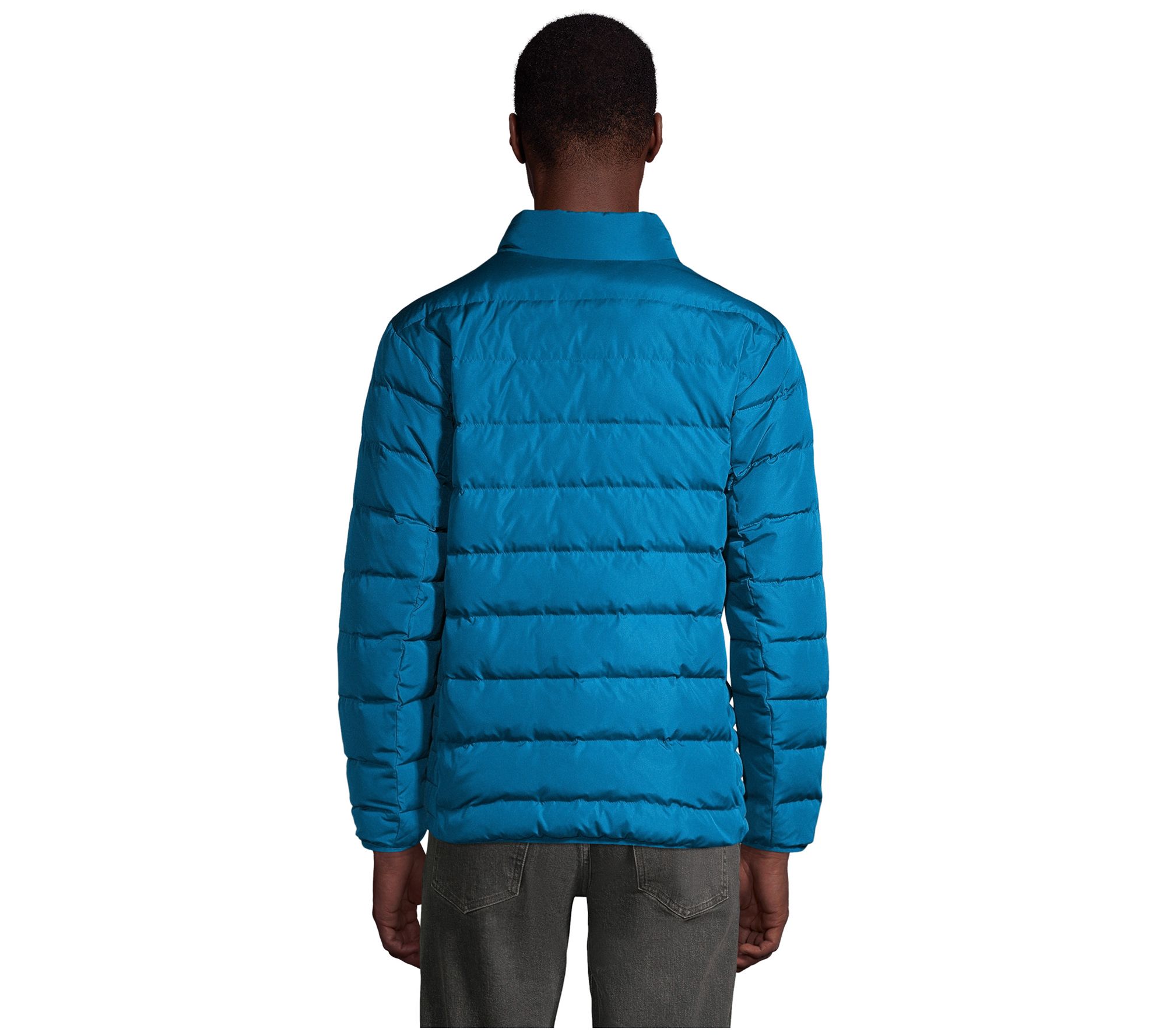 Lands' End Men's Tall 600 Fill Power Down Puffer Jacket - QVC.com