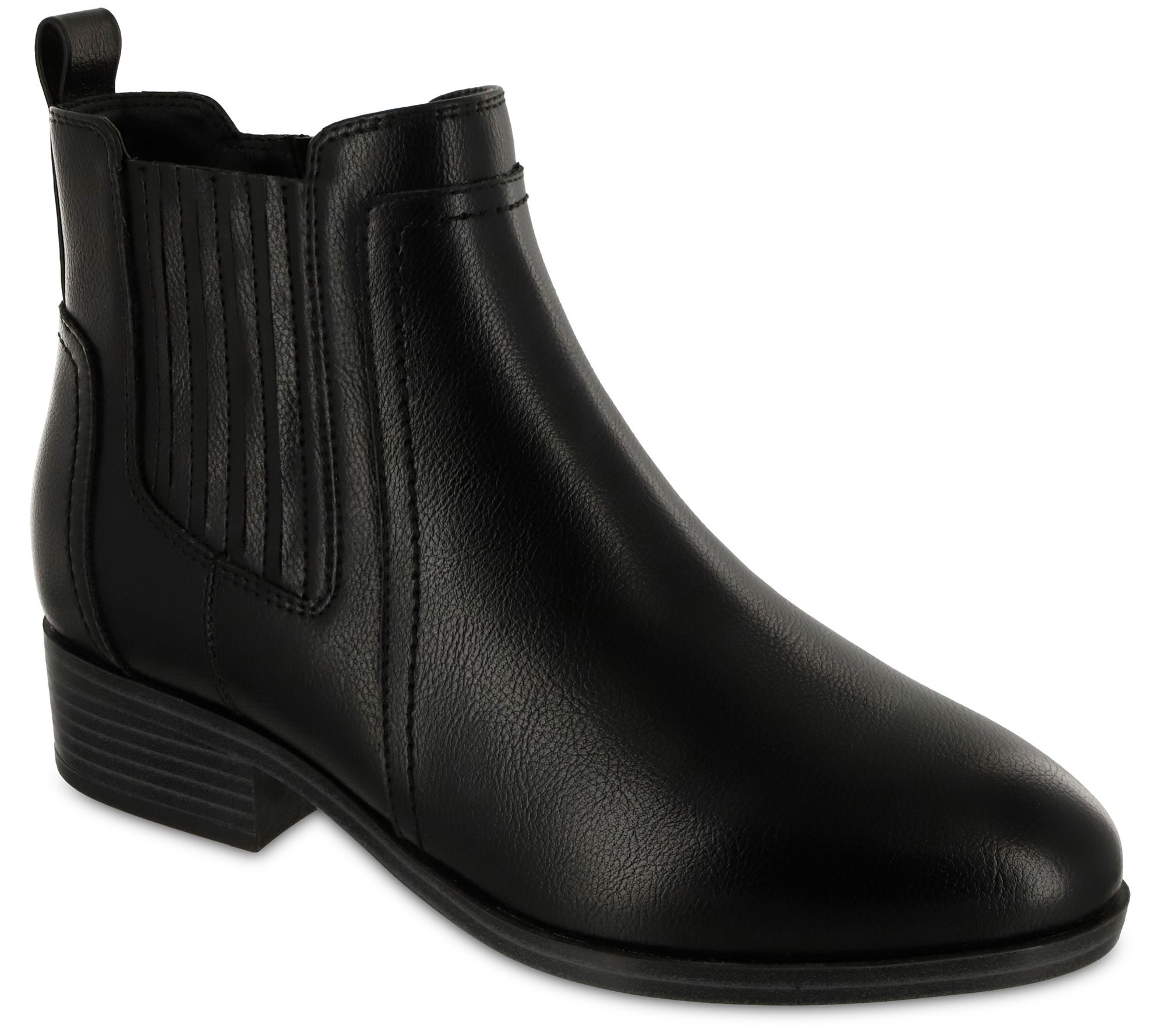 MIA Shoes Wide Ankle Boots - Belle