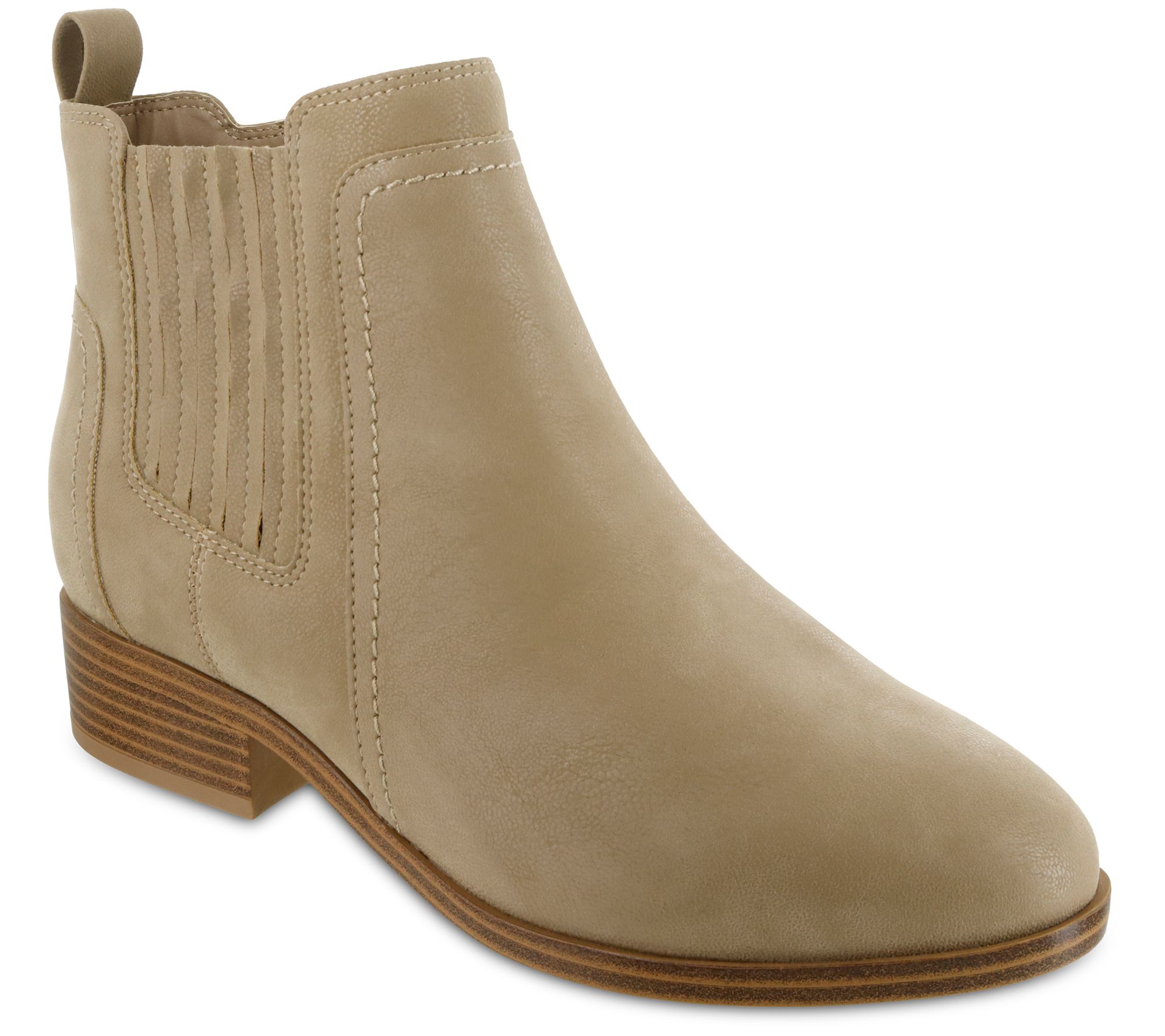 MIA Shoes Wide Ankle Boots - Belle