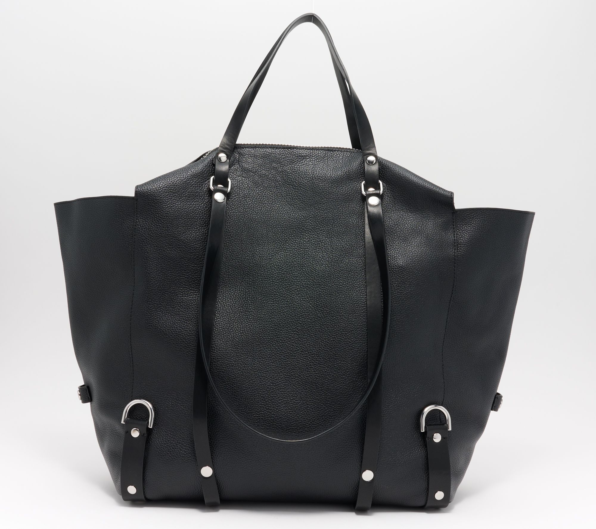 Rebecca Minkoff Leather Surplus Tote - QVC.com