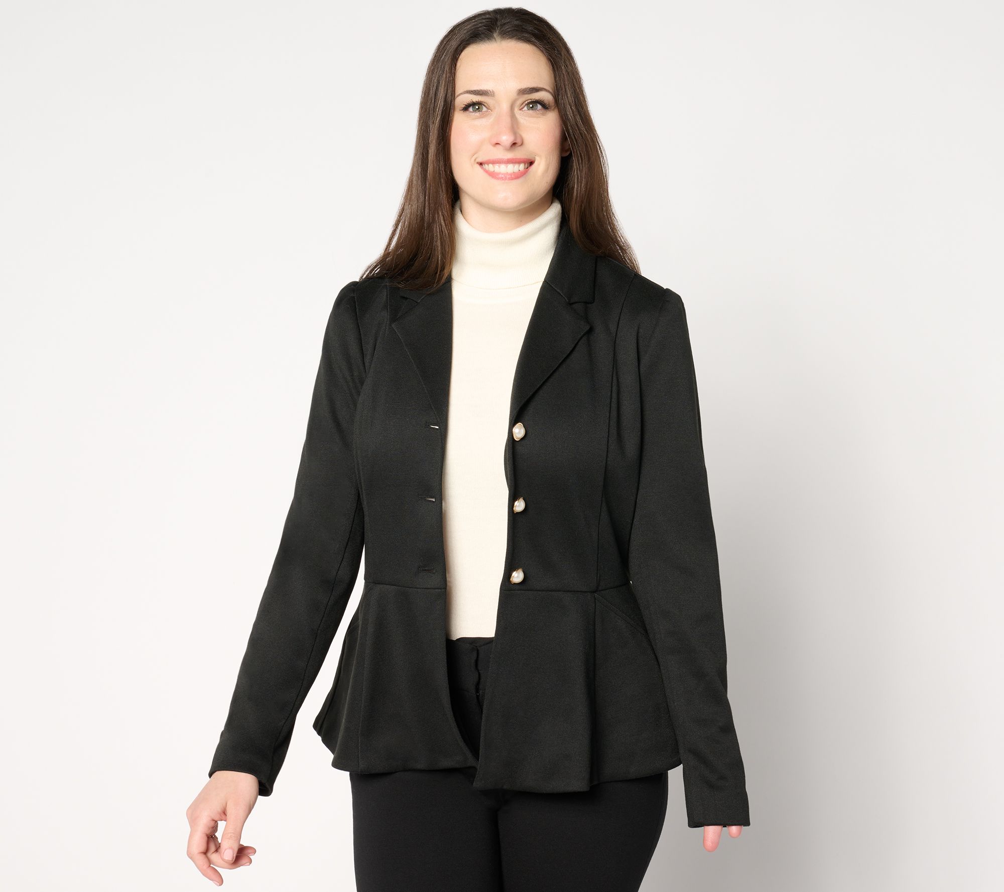 Studio Park X Jane Treacy Knit Peplum Jacket