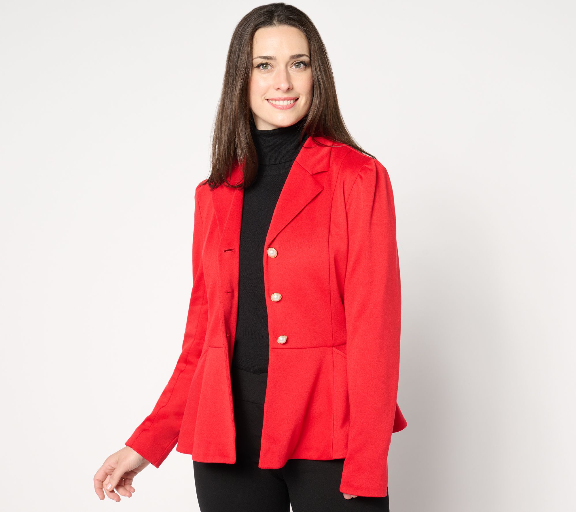 Studio Park X Jane Treacy Knit Peplum Jacket