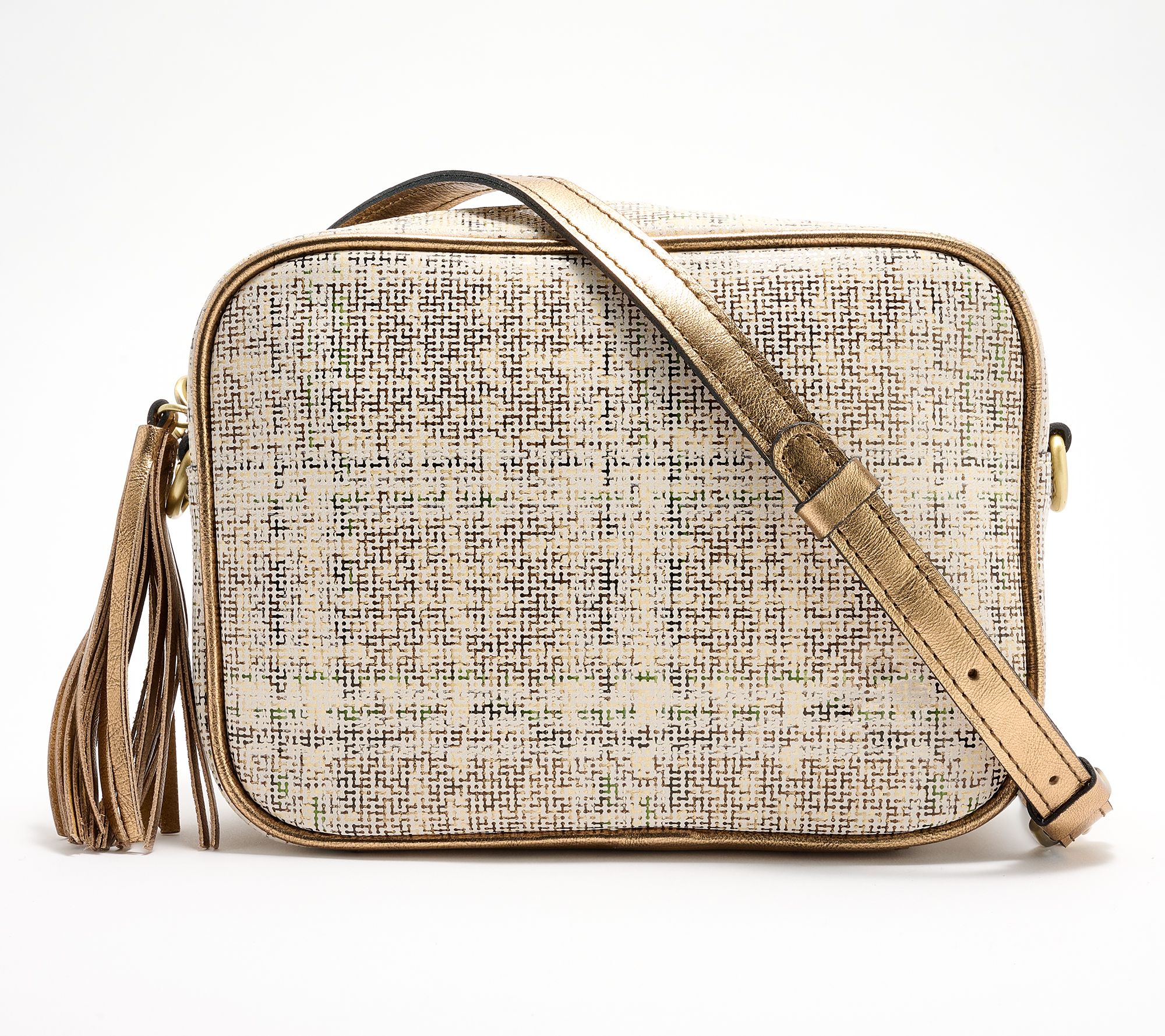 Patricia Nash Leather Josie Camera Crossbody