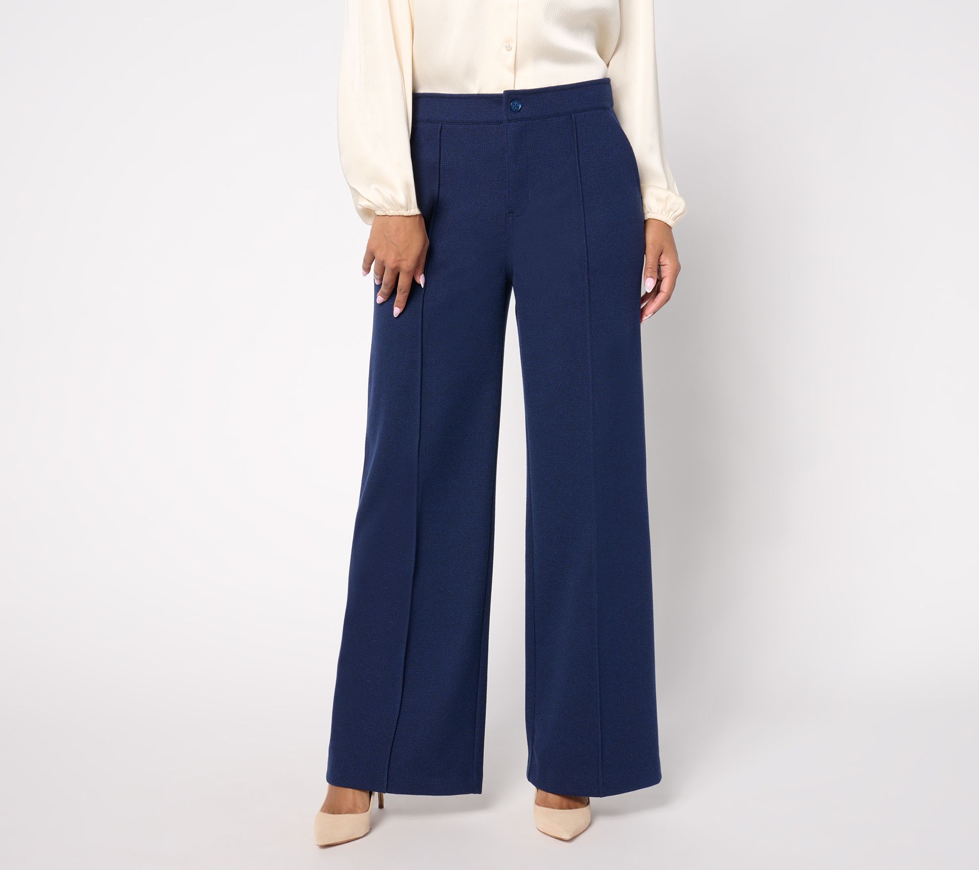 BEAUTIFUL by Lawrence Zarian Petite Tailored Knit Trouser