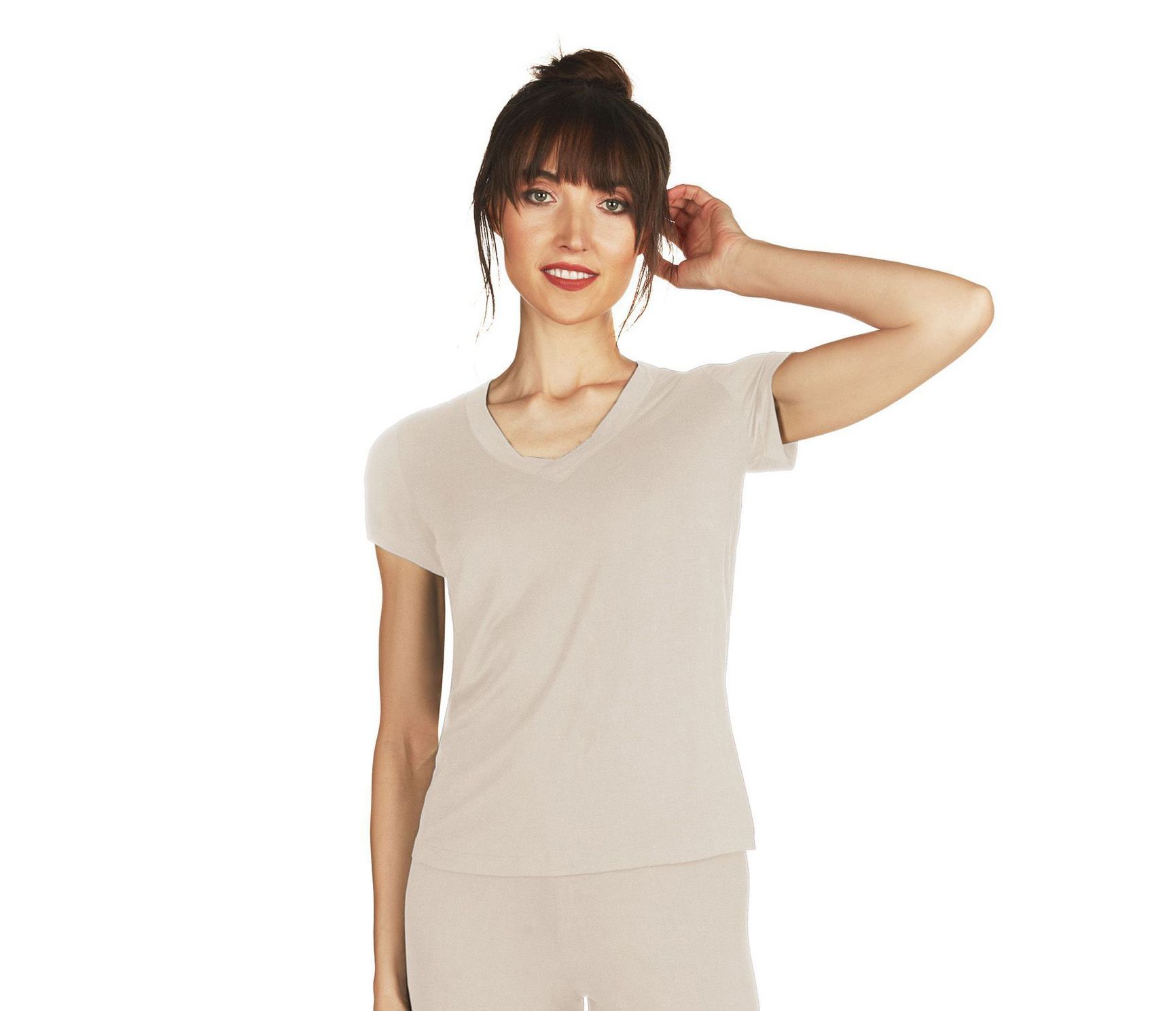 Memoi Rayon from Bamboo Eco Basics RelaxedFit T-Shirt