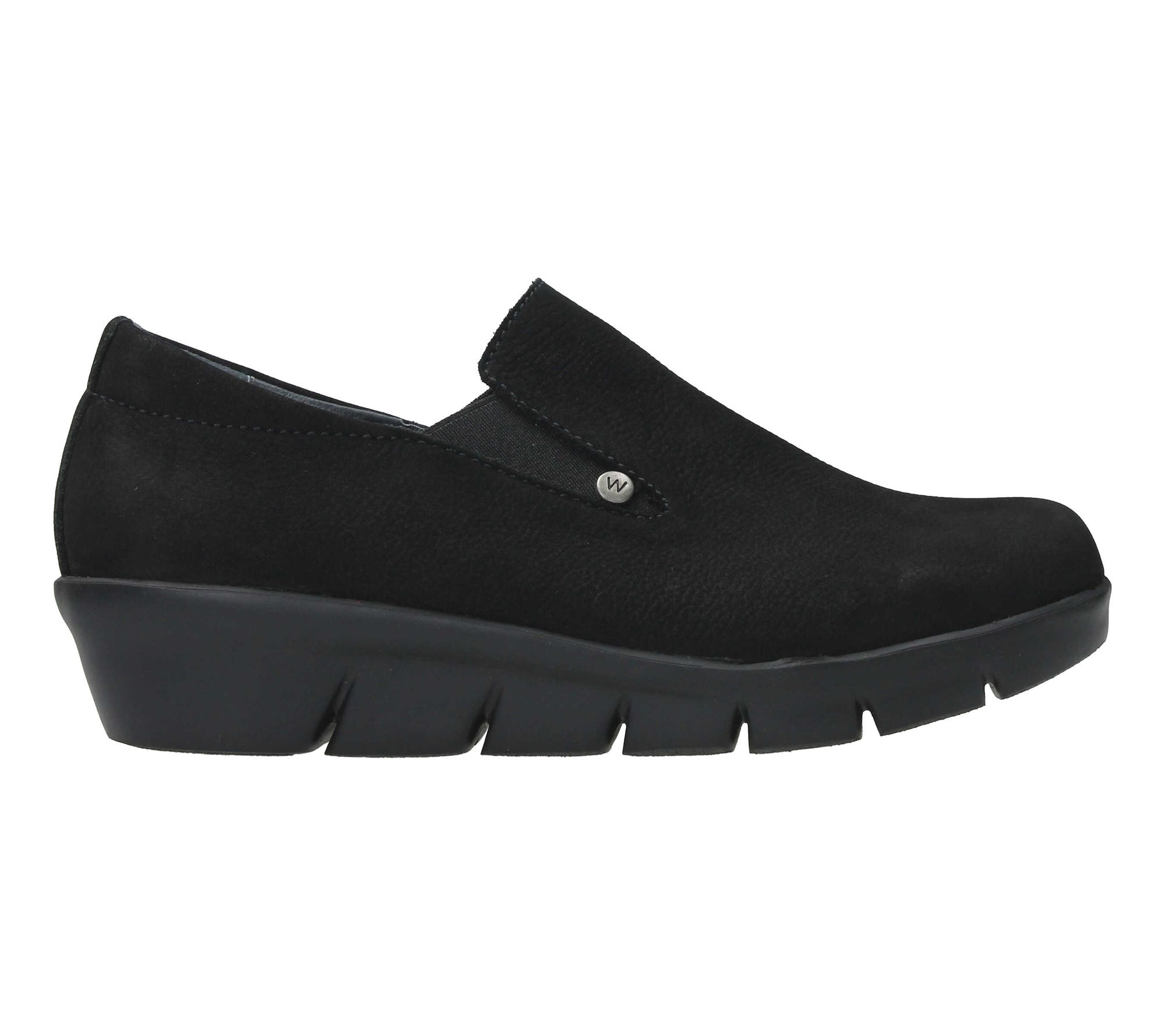 Wolky Light Weight Nubuck Slip On Wedge- Mesita