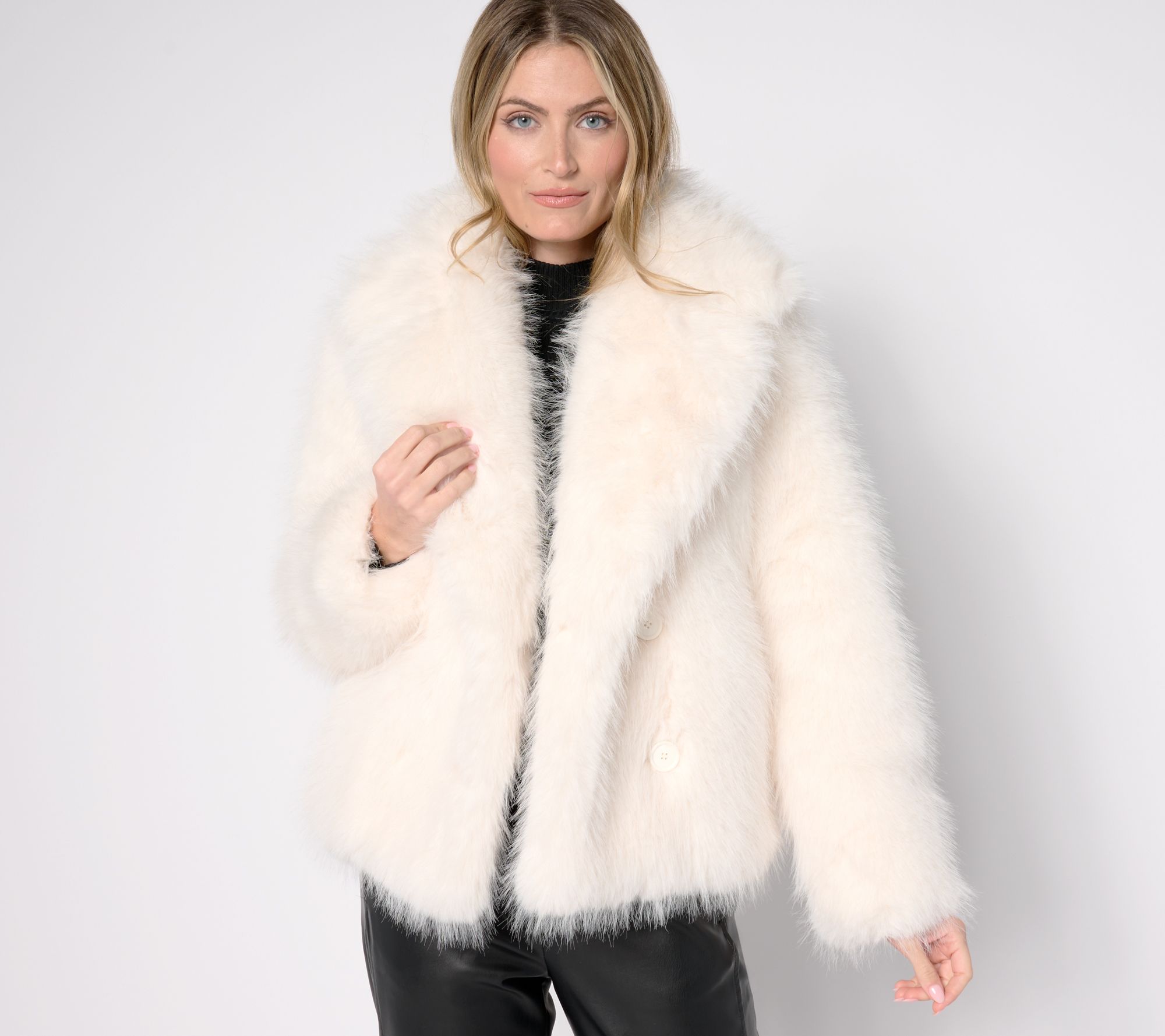 Qvc fur coats best sale