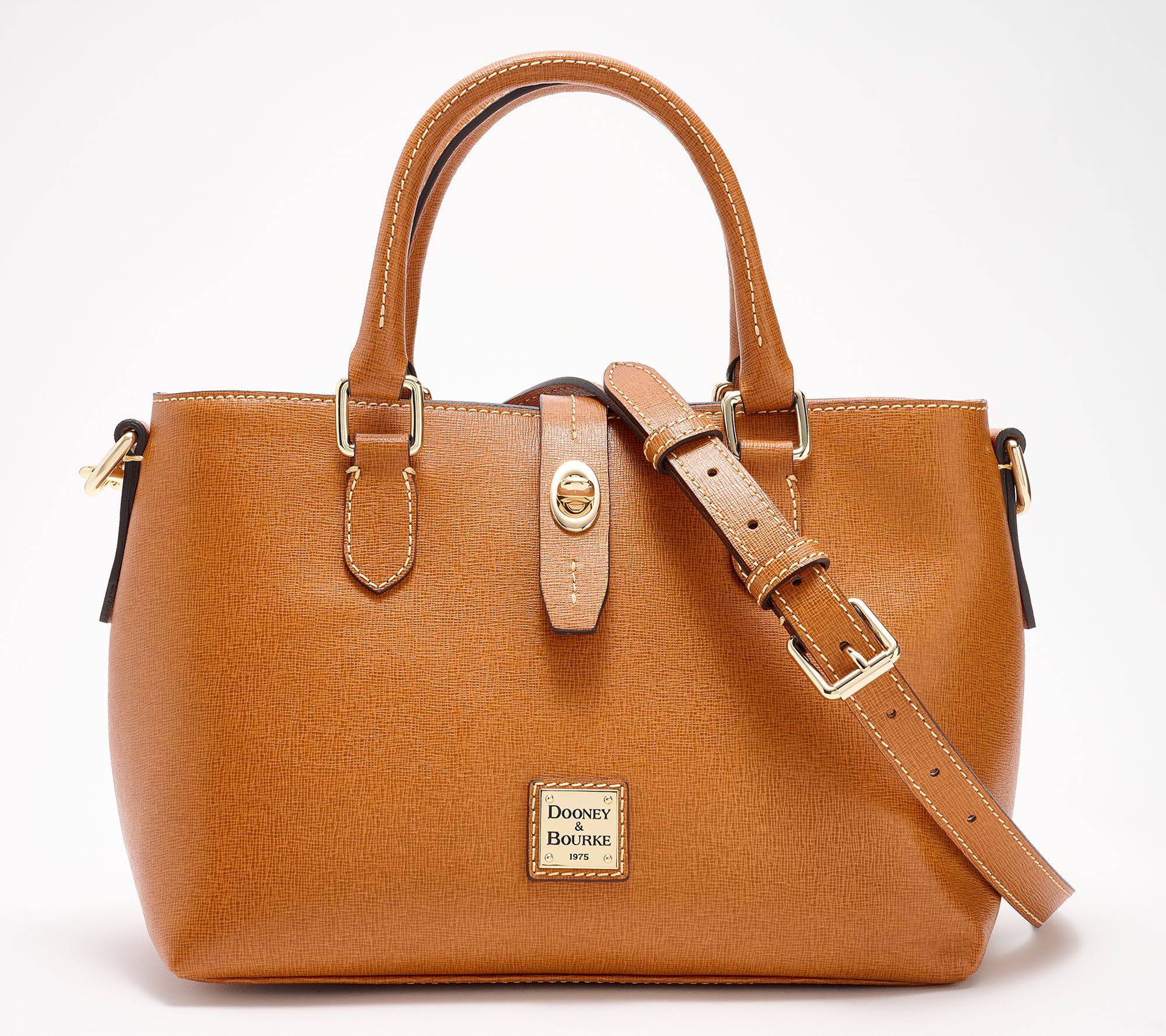 Dooney & Bourke Saffiano Leather Top Handle Satchel