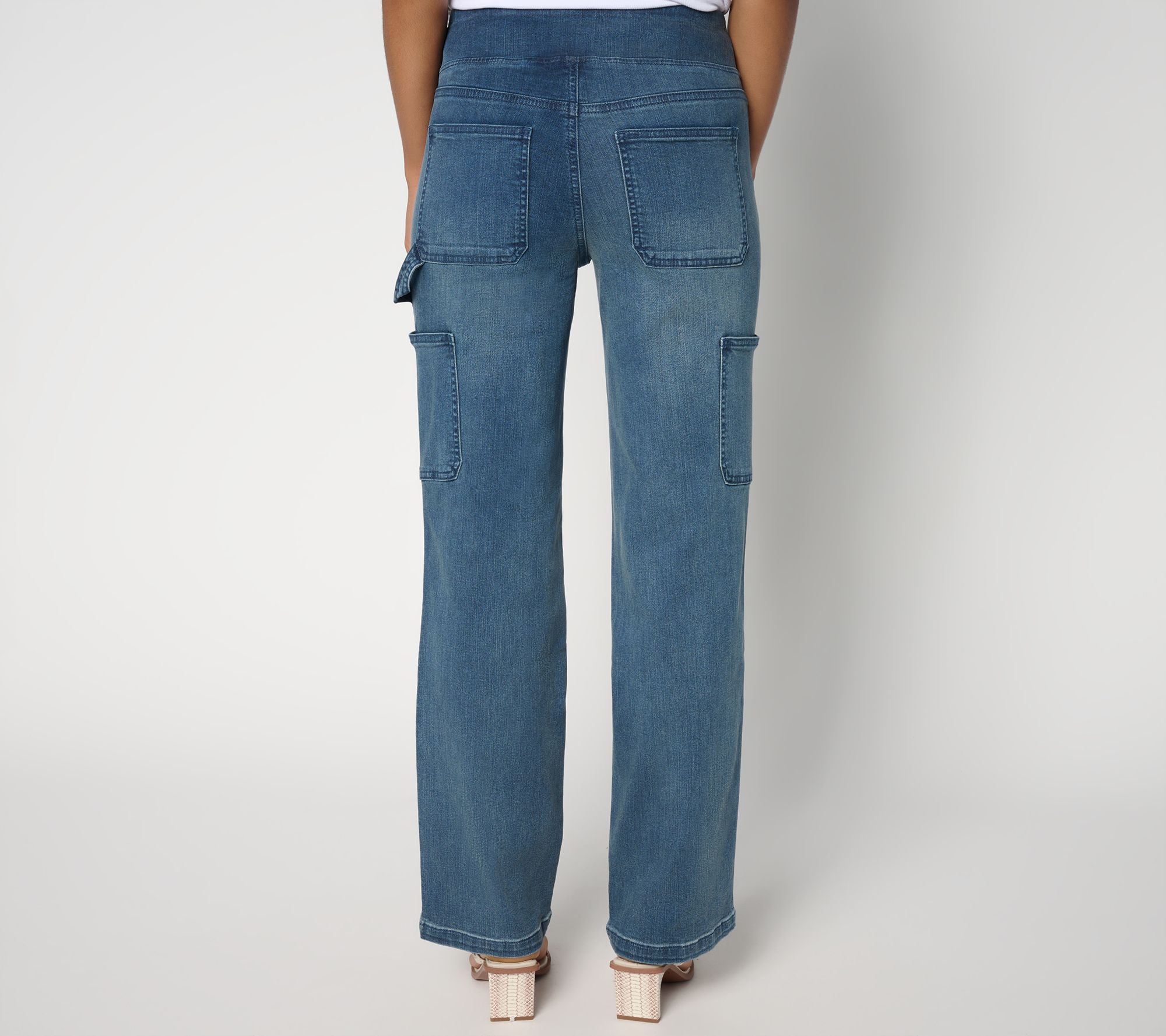 Belle by Kim Gravel Regular TripleLuxe Denim Pull On Carpenter