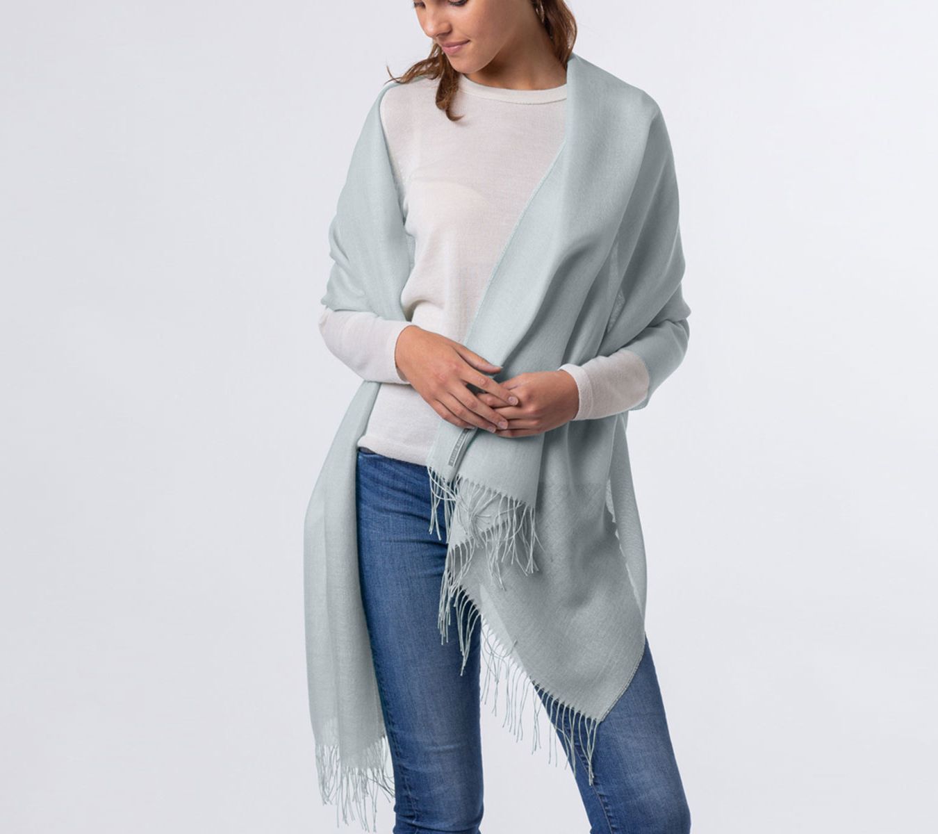 alicia adams alpaca Alpaca and Silk Blend Portofino Wrap