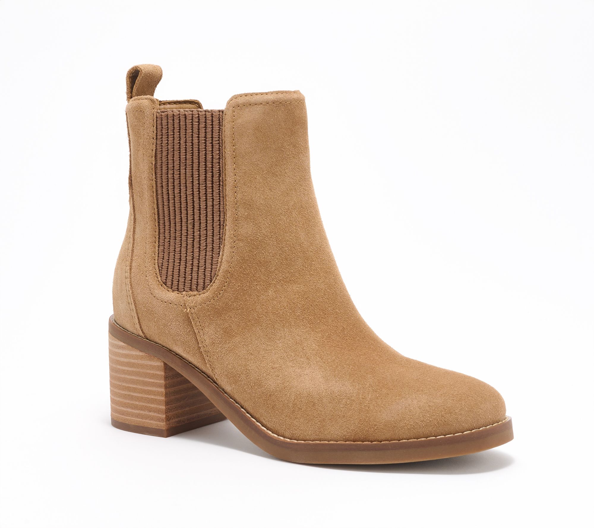 Earth Leather Zip Booties -Cassi