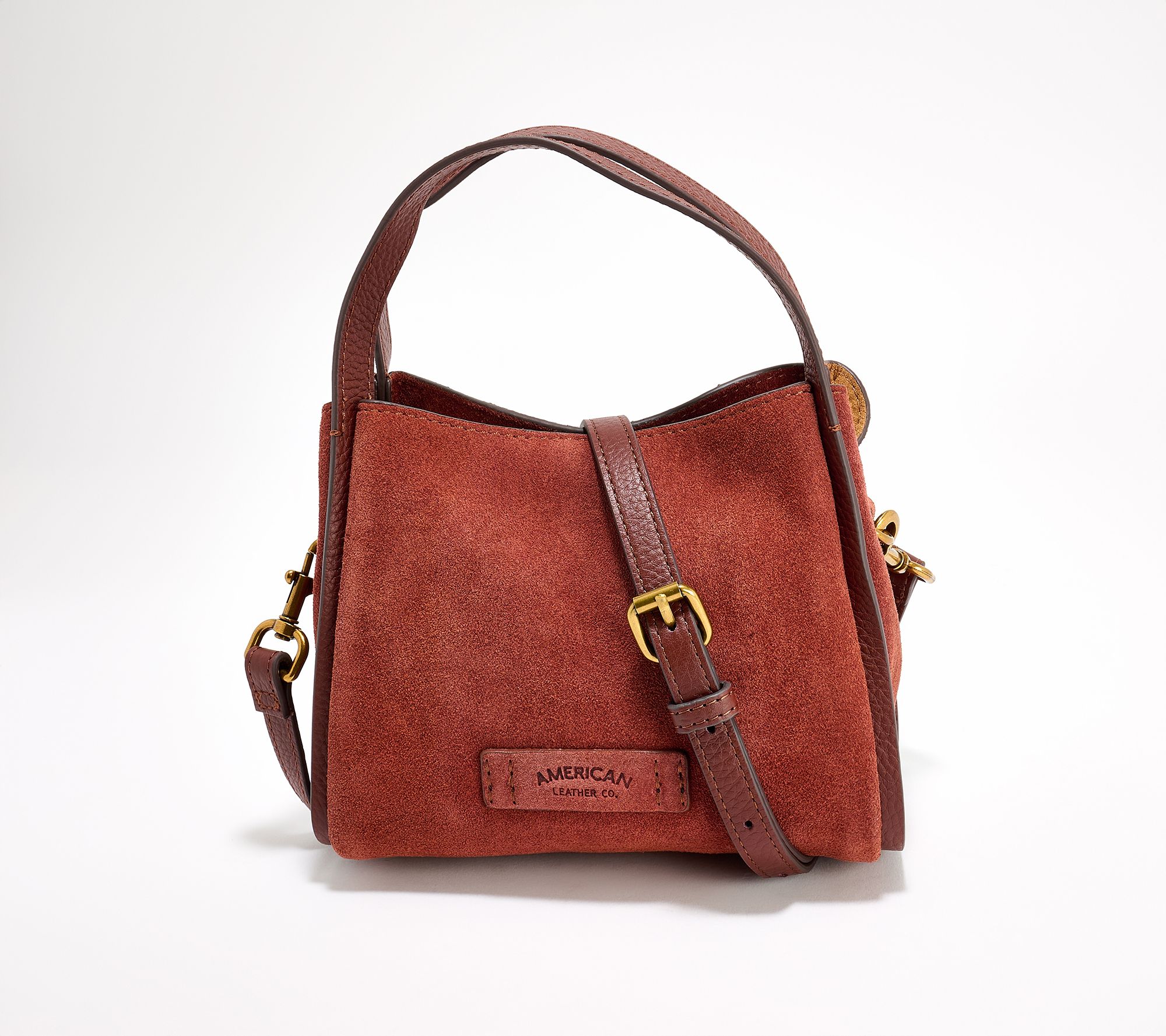 American Leather Co. Auburn Mini Leather Crossbody