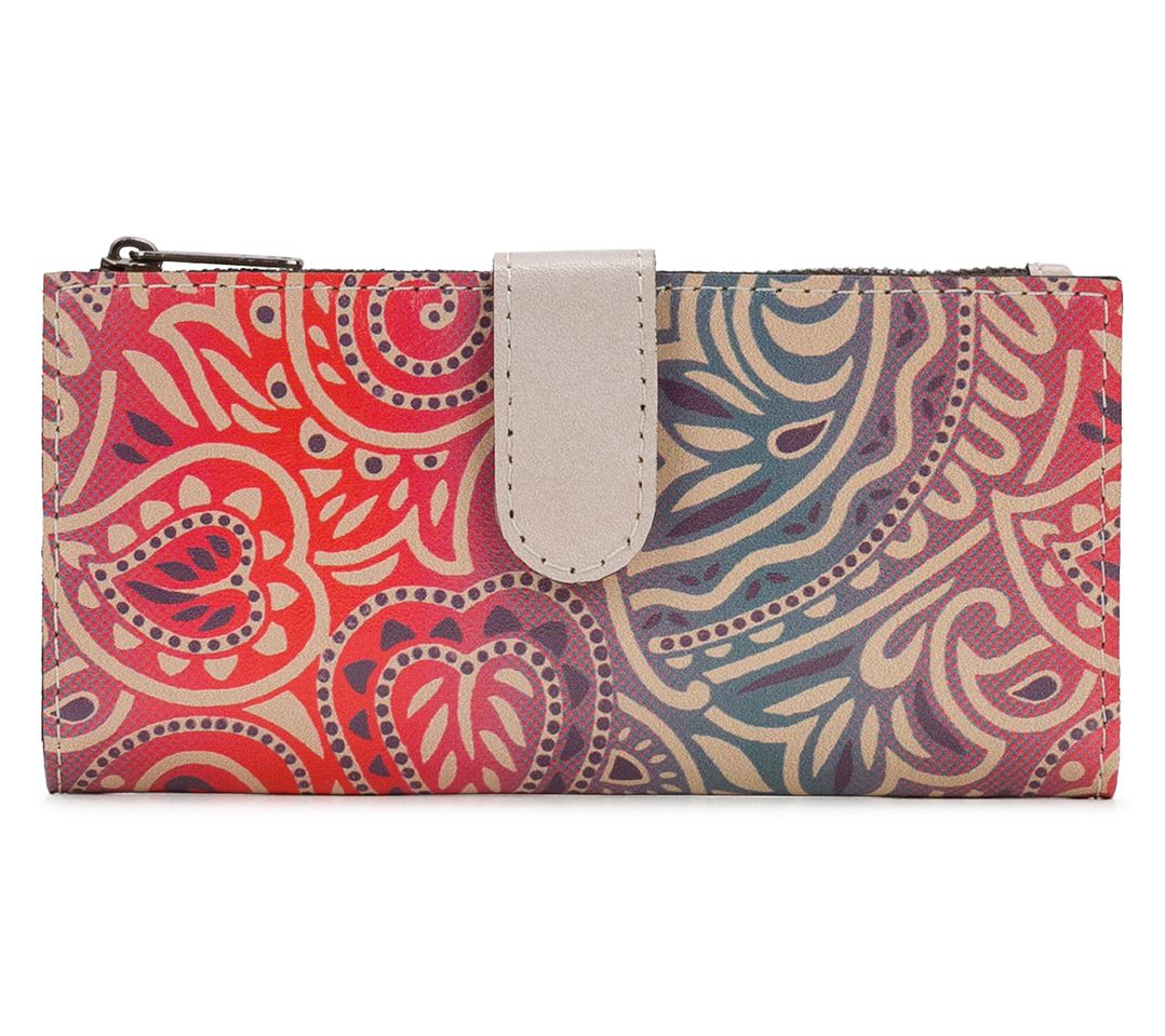 Patricia Nash Nazari Leather Wallet in Greek Ombre