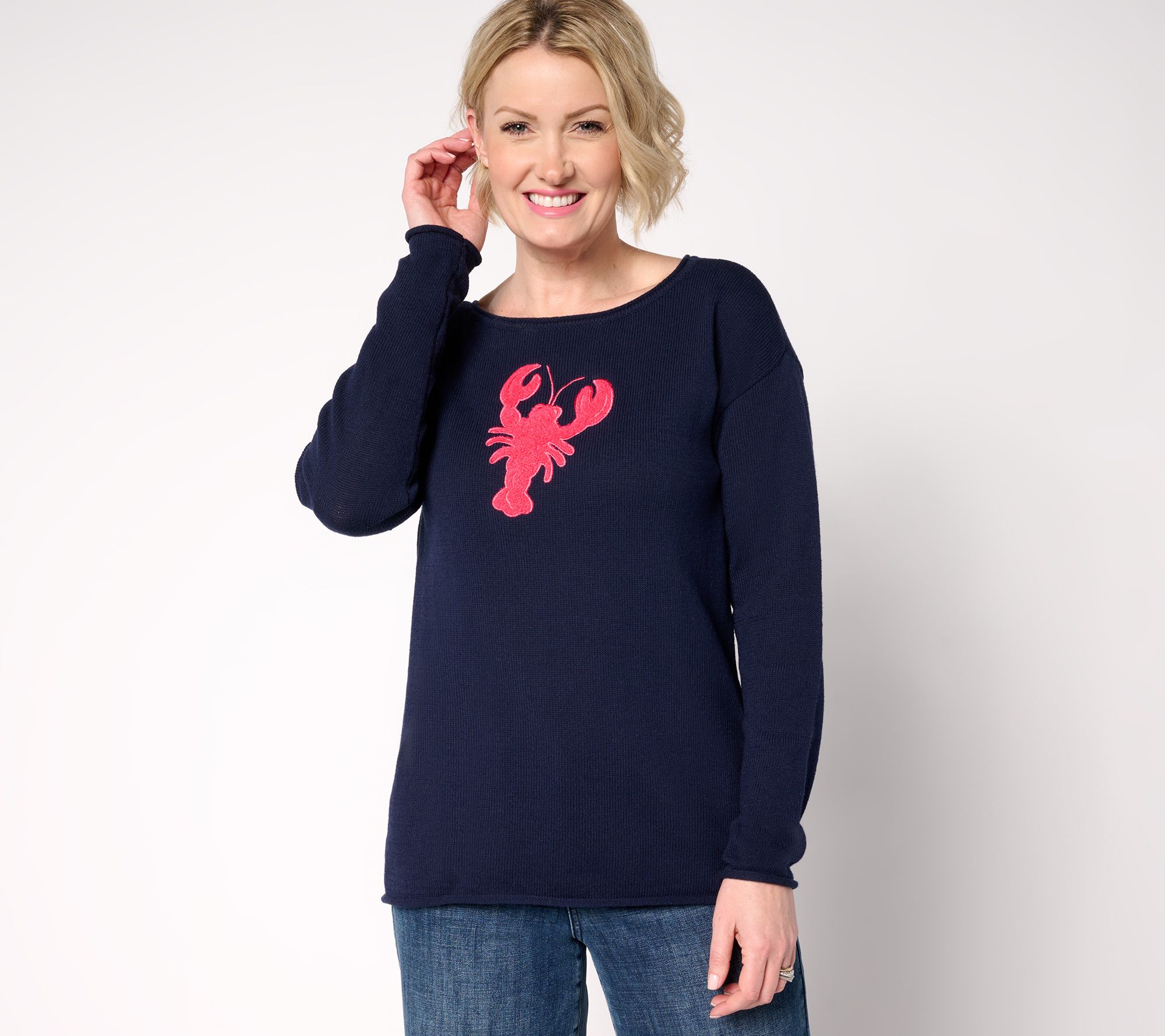 "As Is" Belle by Kim Gravel Harbor Island Sweater