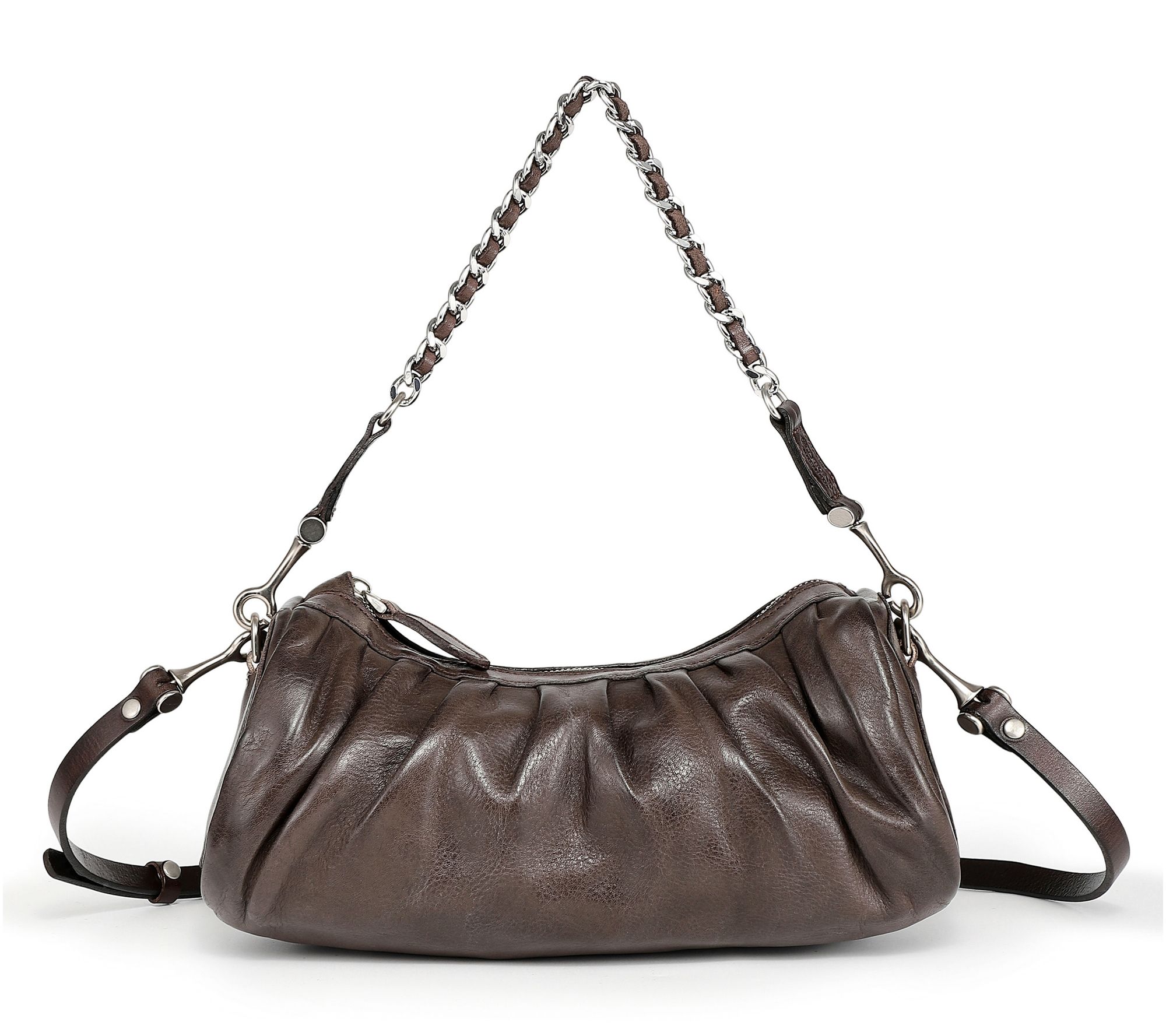 Old Trend Foxglove Convertible Mini Leather Shoulder Bag