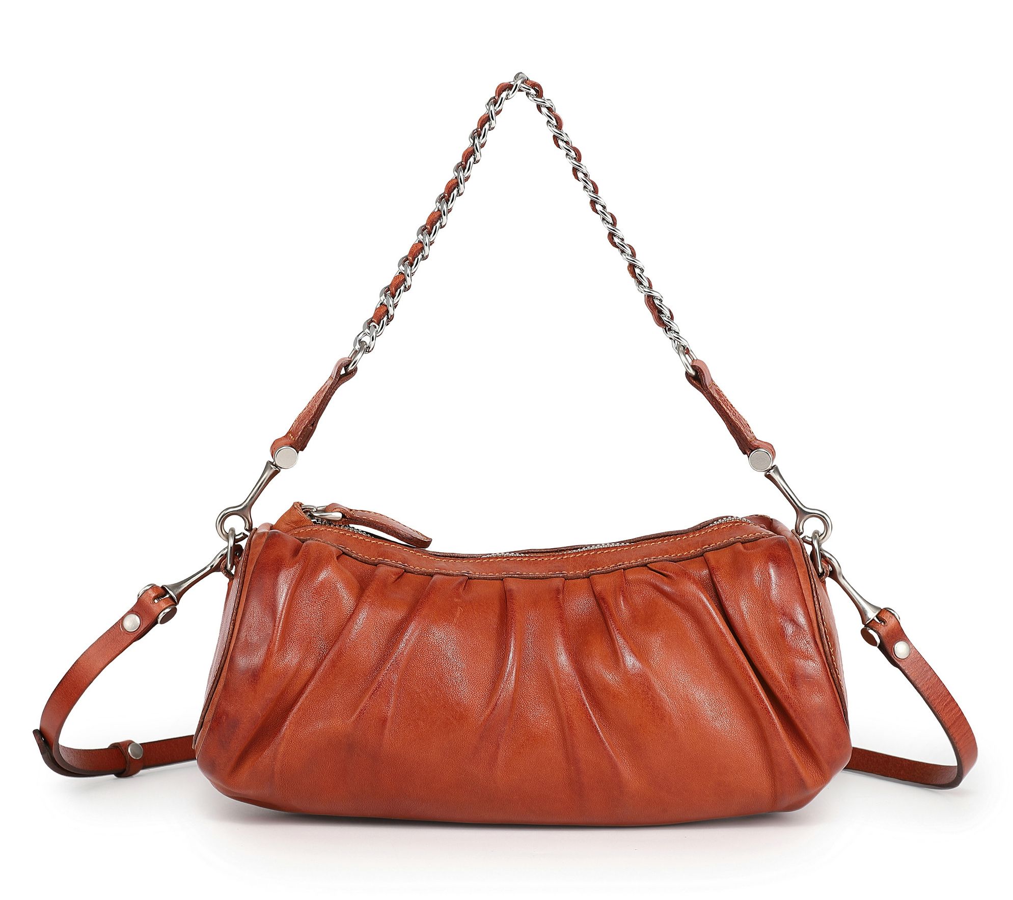 Old Trend Foxglove Convertible Mini Leather Shoulder Bag