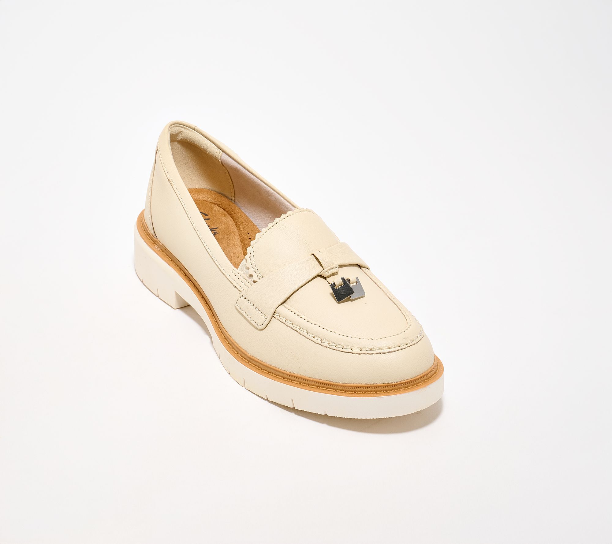 Clarks Collection Leather Loafers -Westlynn Bella