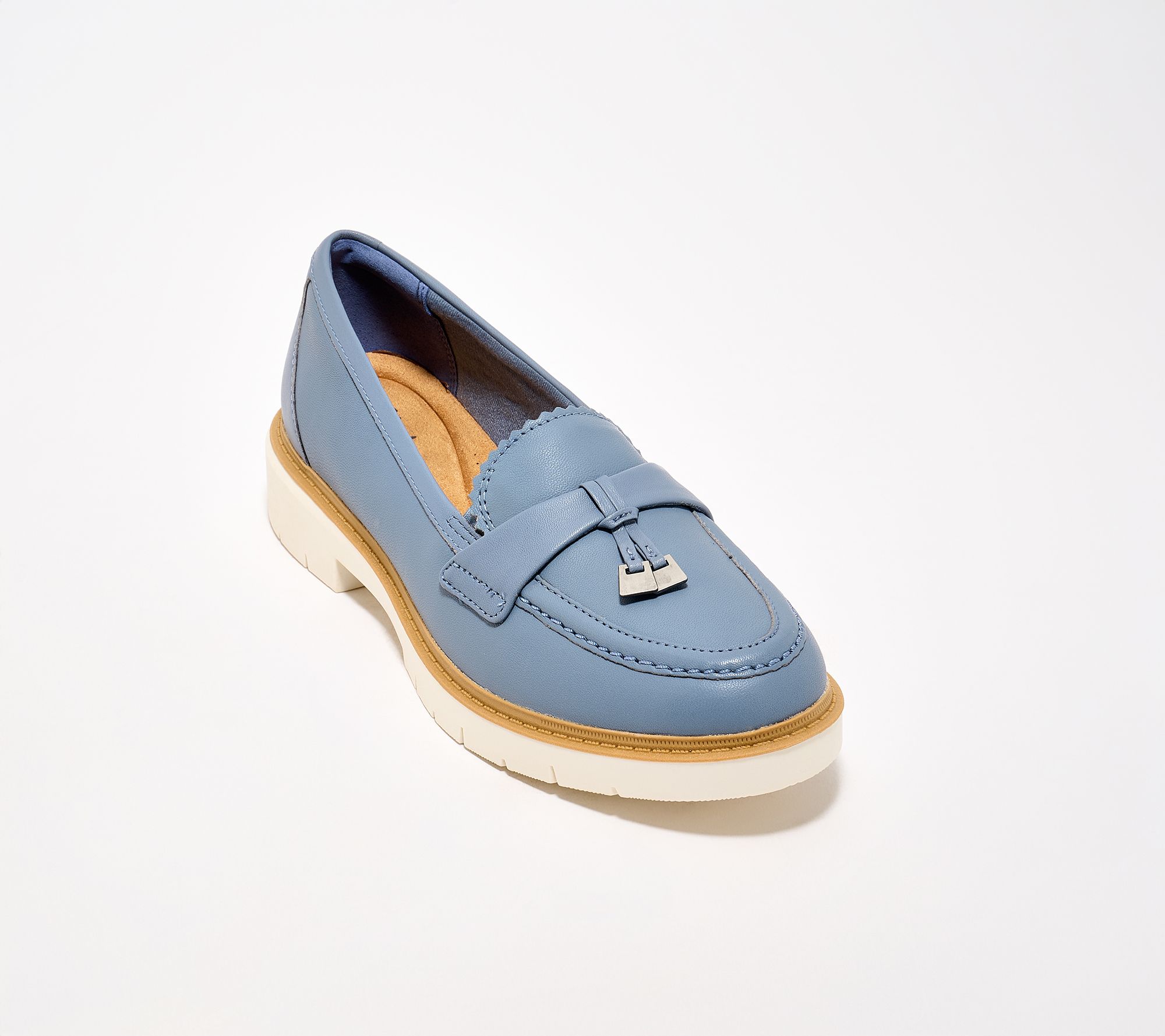 Clarks Collection Leather Loafers -Westlynn Bella