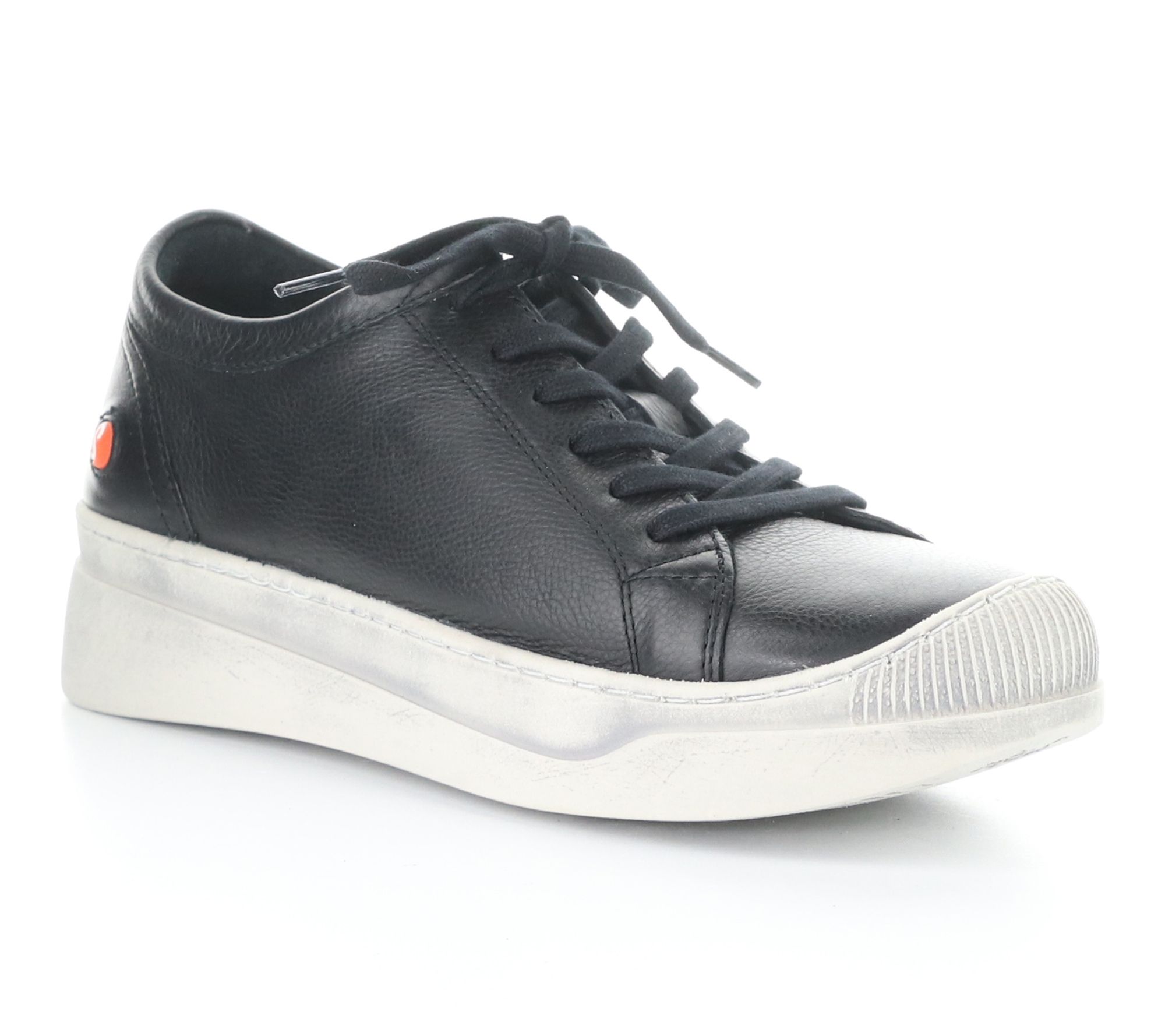 Softino'S Smooth Leather Lace Up Sneaker - Apor794Sof