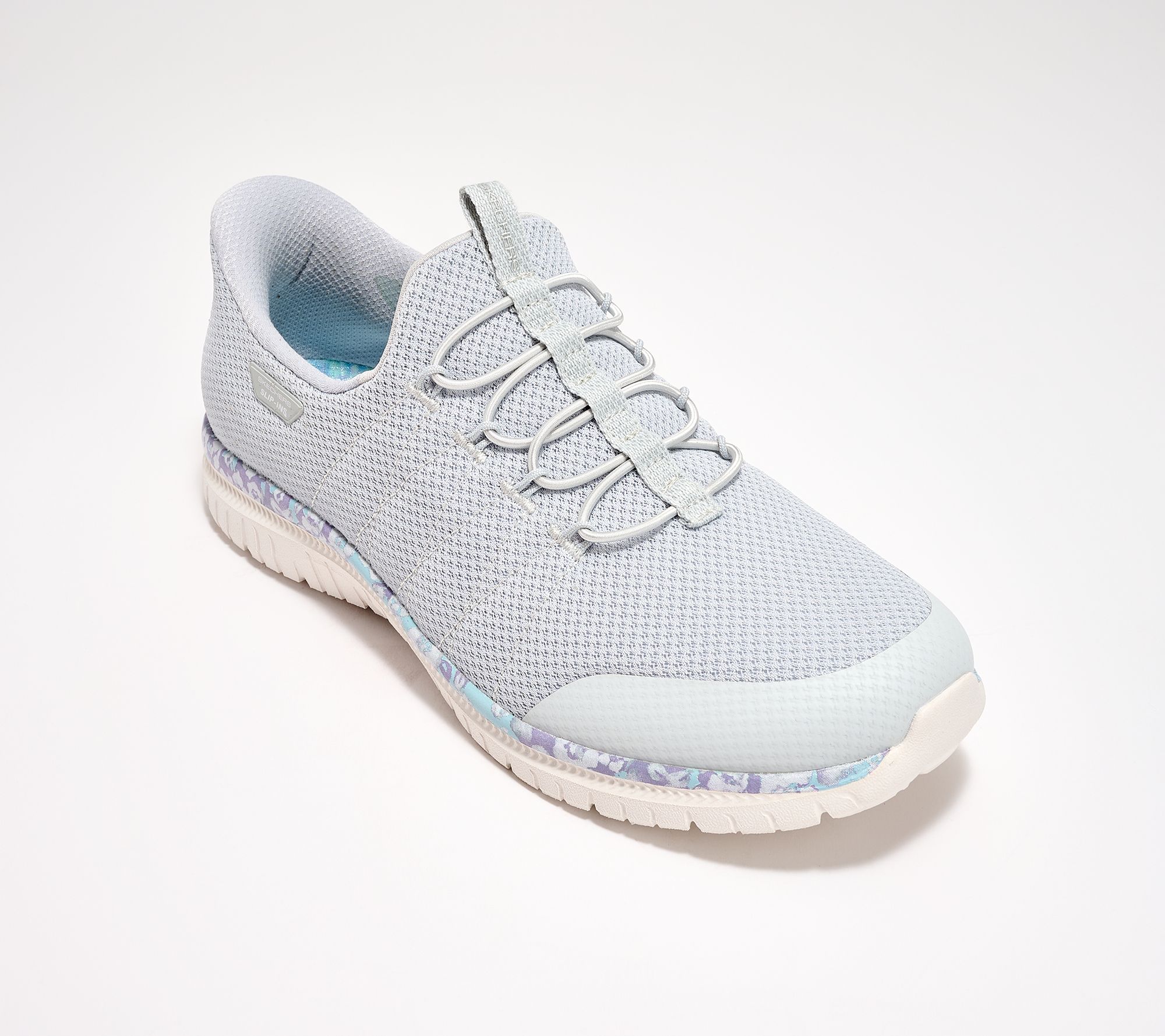 "As Is" Skechers Slip-ins Virtue Vegan Washble Bungee Shoes