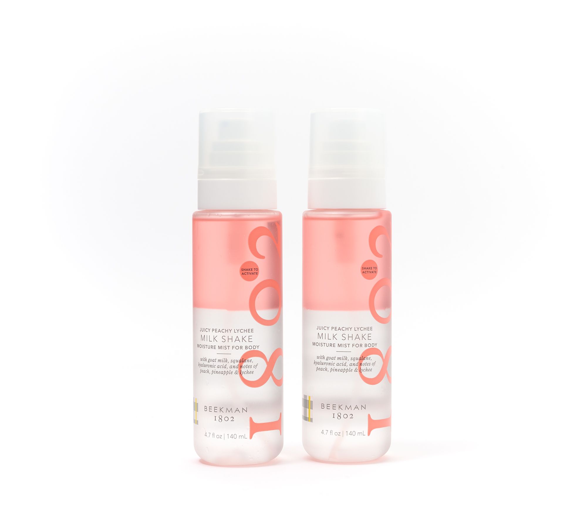 Beekman 1802 Milk Shake Biphase Body Mist 4.7oz Duo