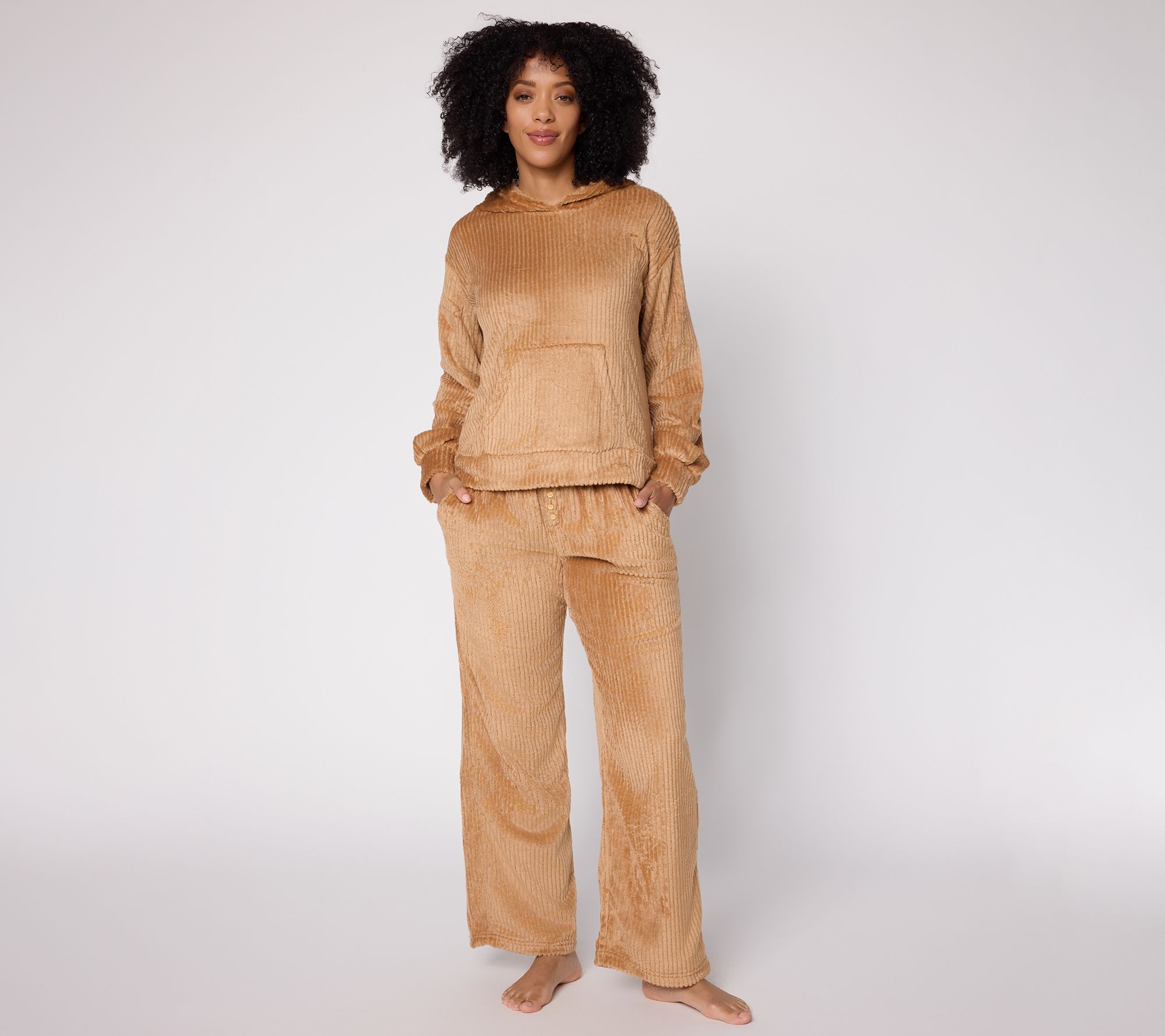 "As Is" MUK LUKS Silky Velour Lounge Set