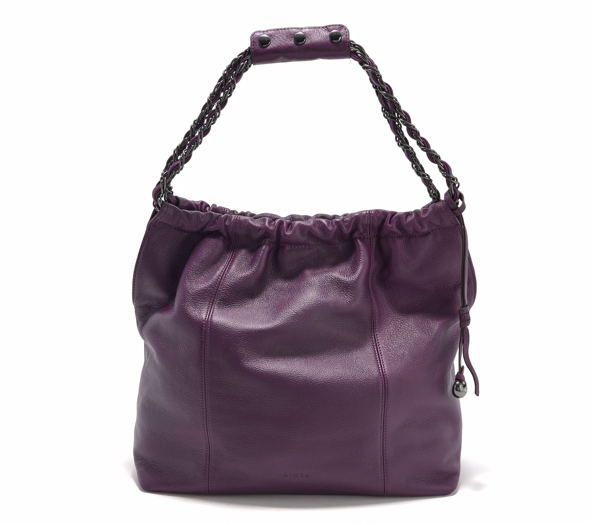 "As Is" Aimee Kestenberg Lennon Large Leather Shoulder Bag