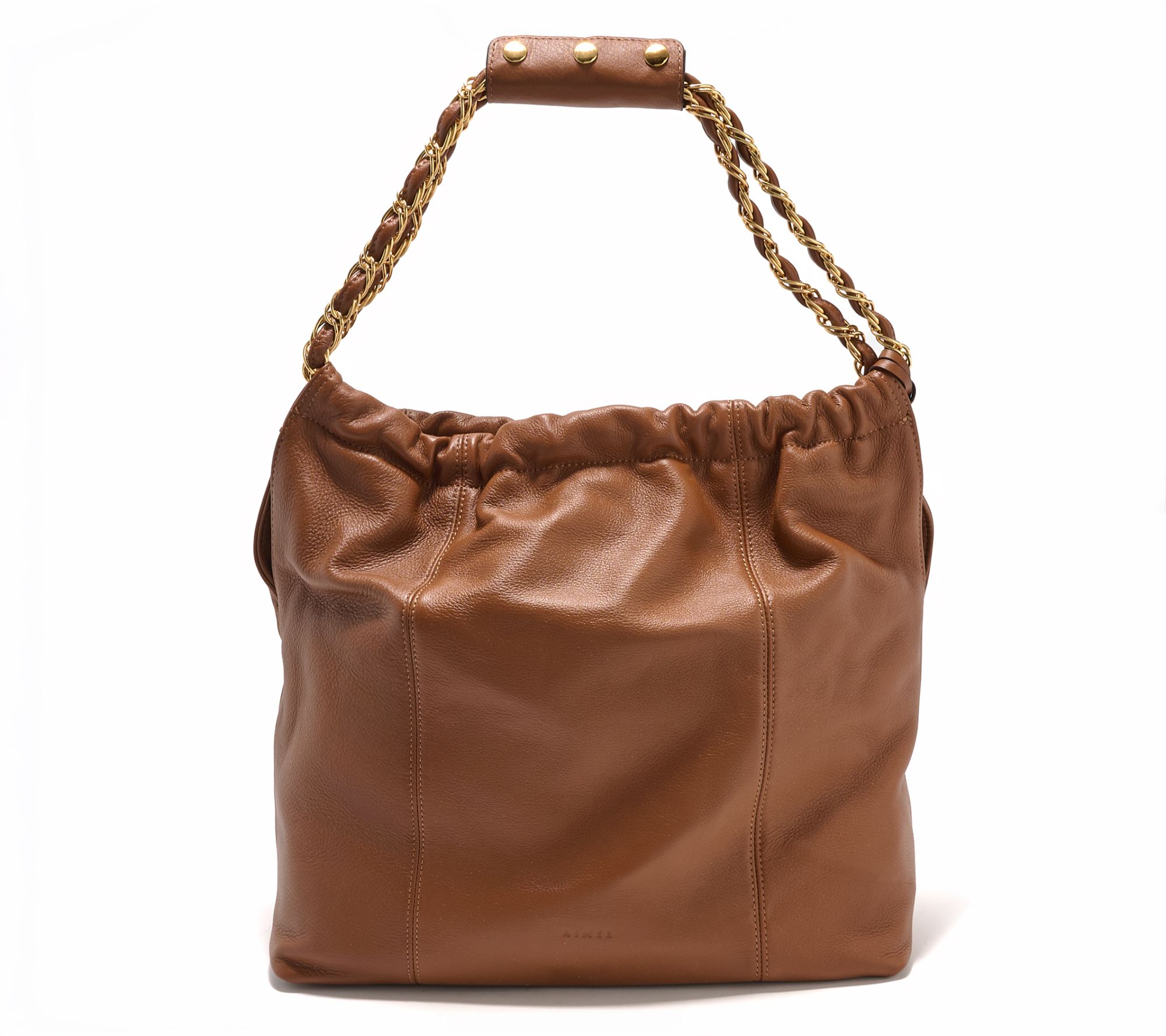 "As Is" Aimee Kestenberg Lennon Large Leather Shoulder Bag
