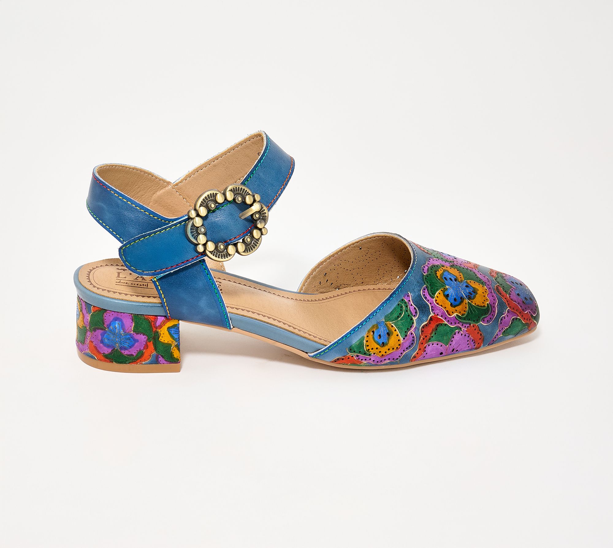 L'Artiste by Spring Step Leather Pumps - Funferbiz - QVC.com