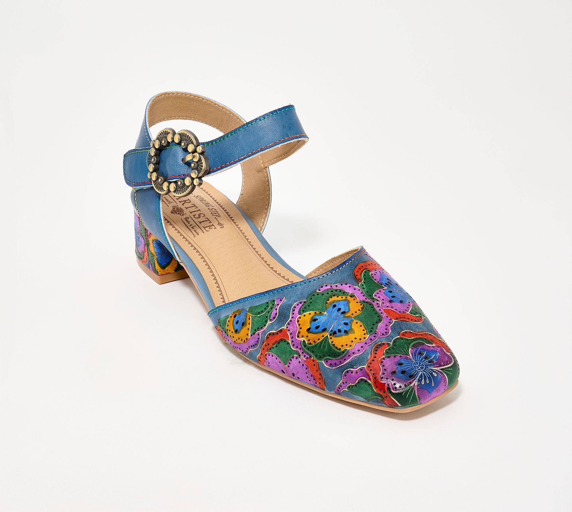L'Artiste by Spring Step Leather Pumps - Funferbiz