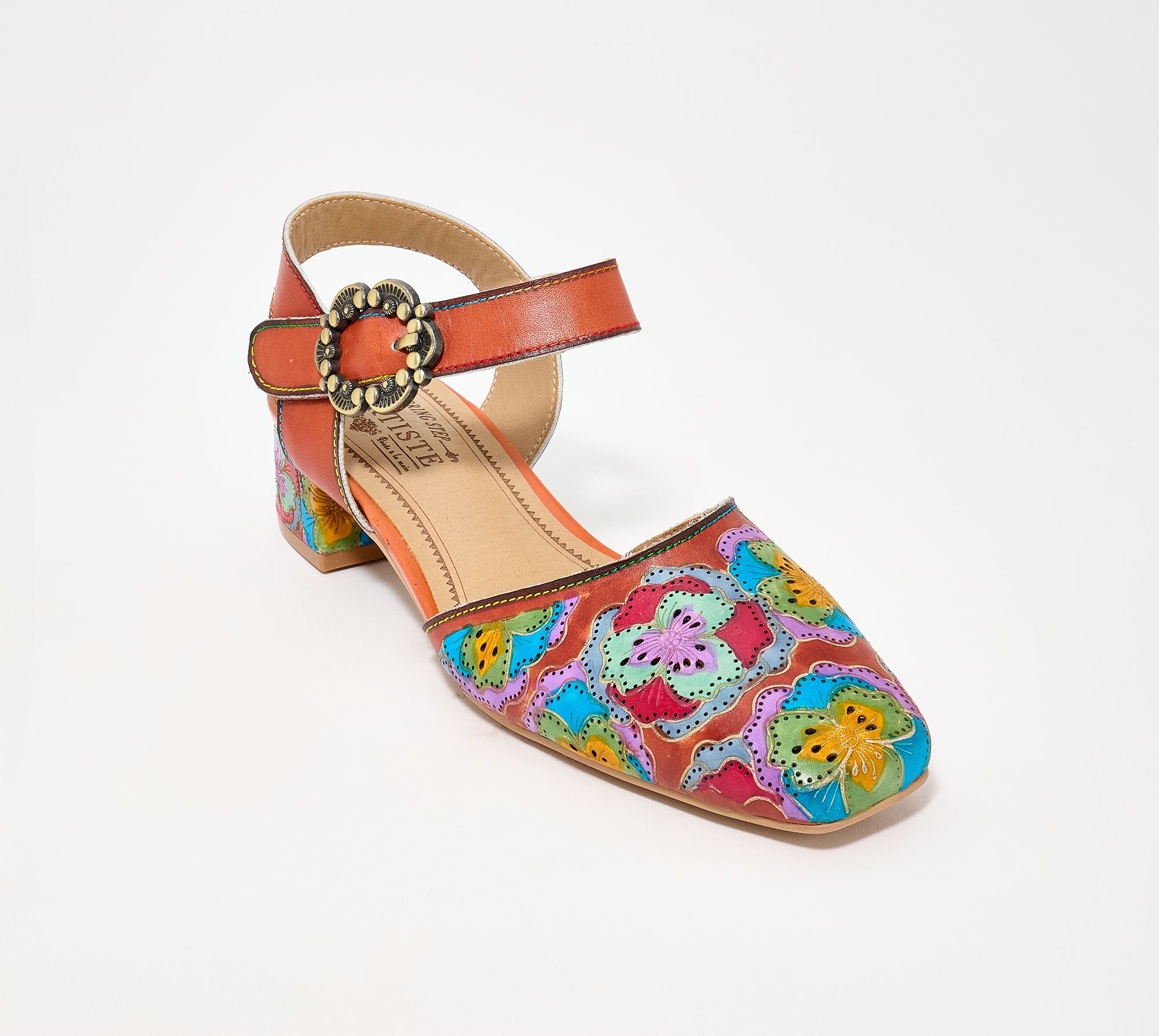 L'Artiste by Spring Step Leather Pumps - Funferbiz