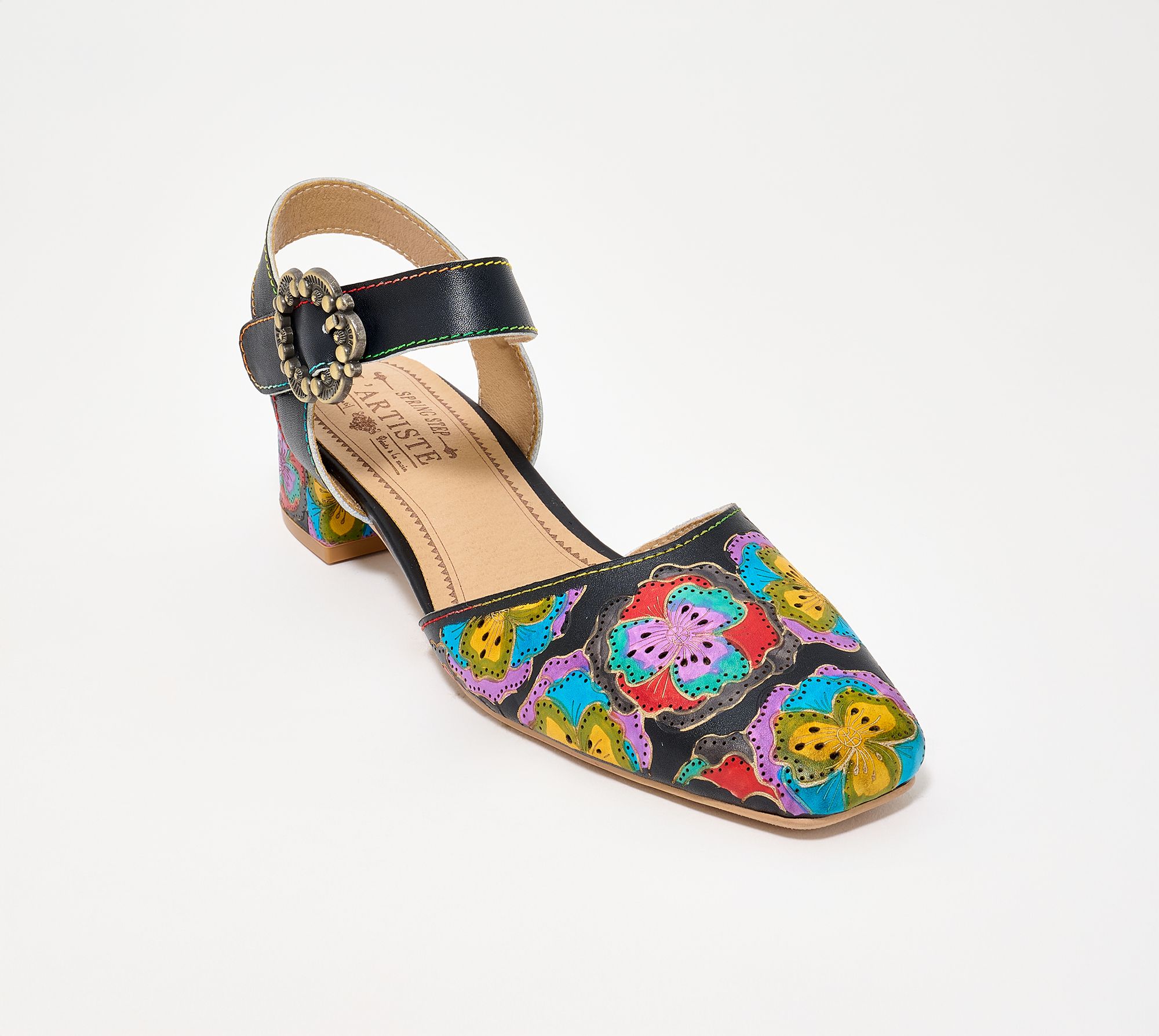 L'Artiste by Spring Step Leather Pumps - Funferbiz