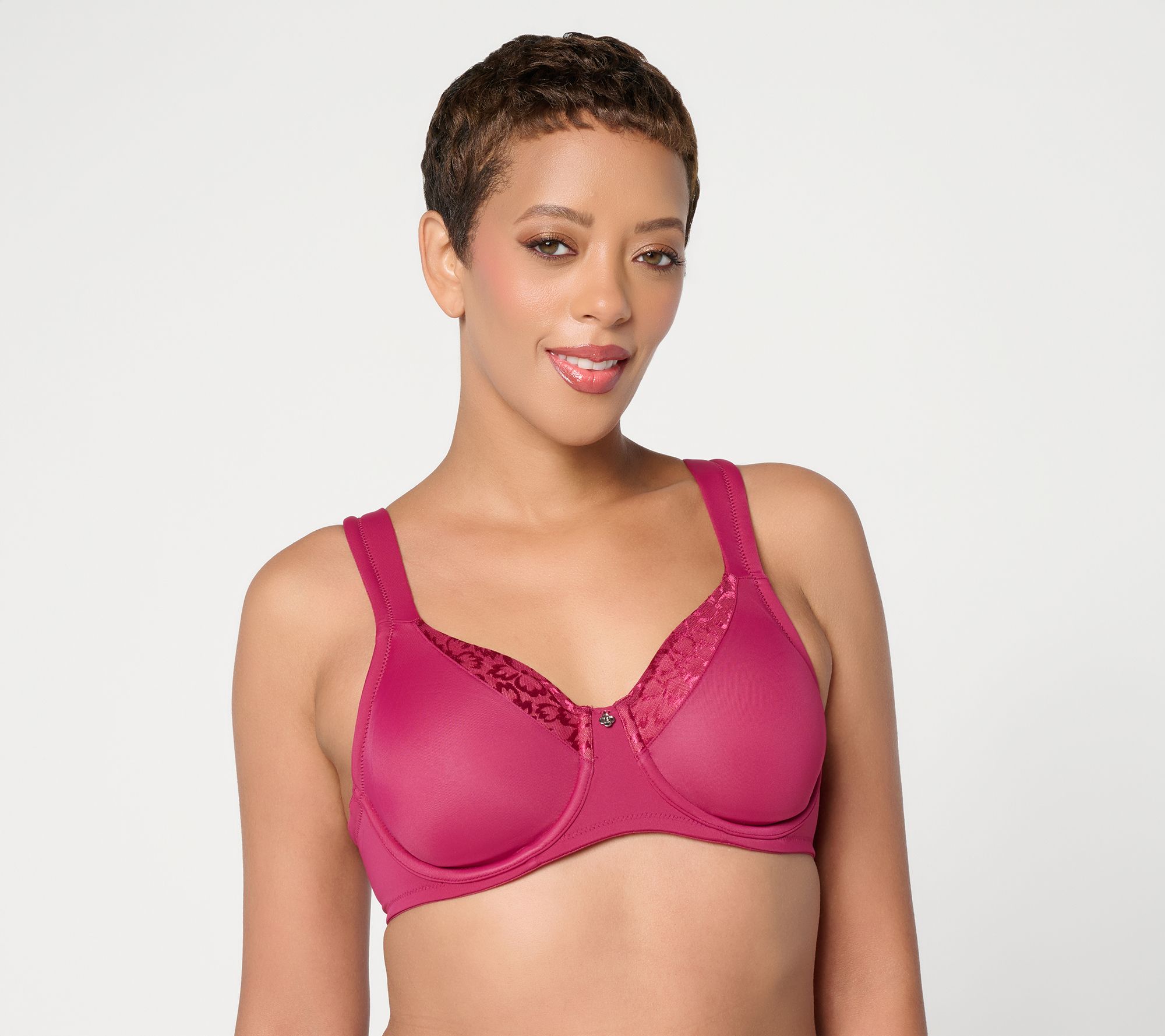 Breezies Radiant Lace Unlined Underwire Support Bra