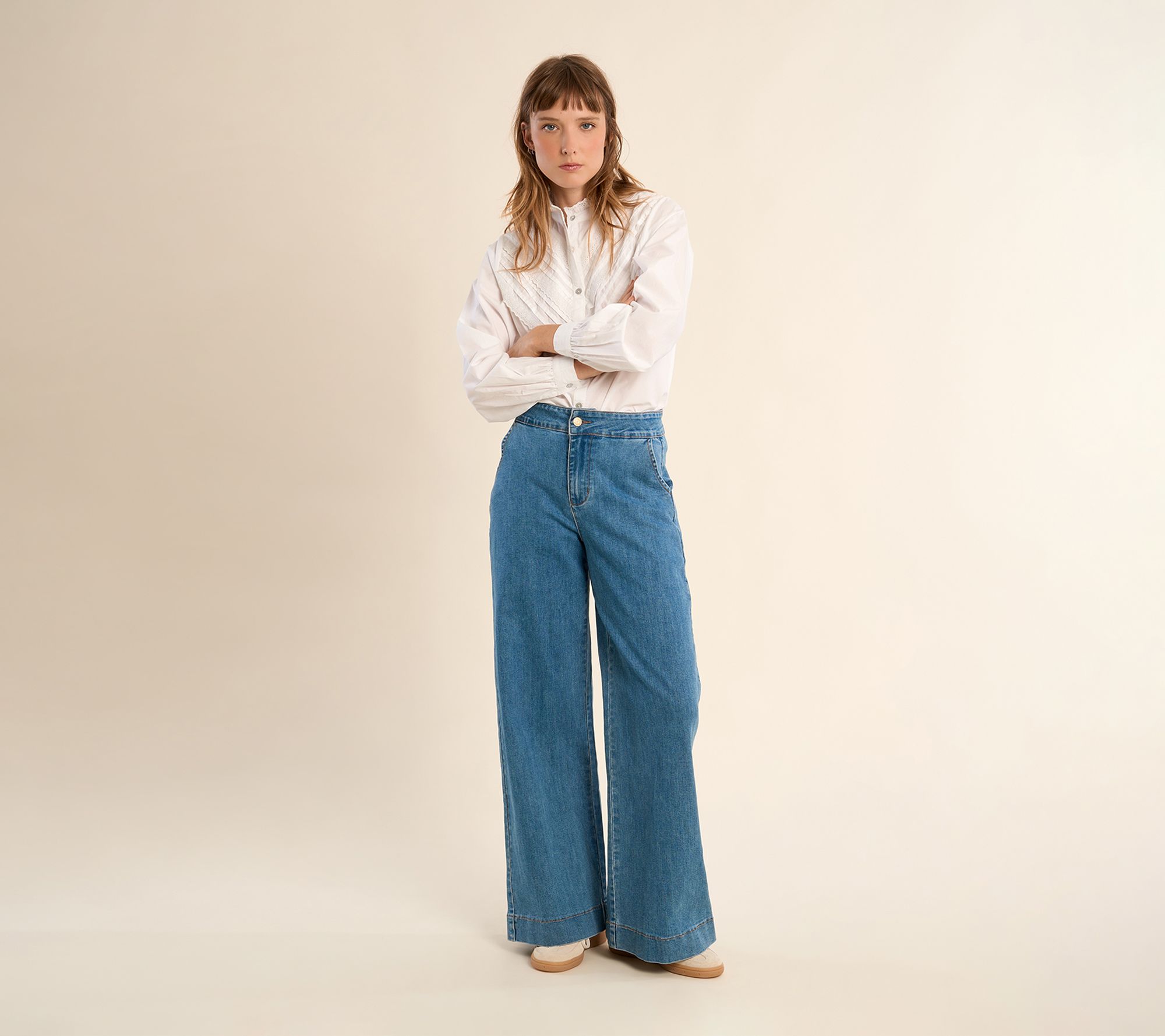 Molly Bracken Wide Leg Denim