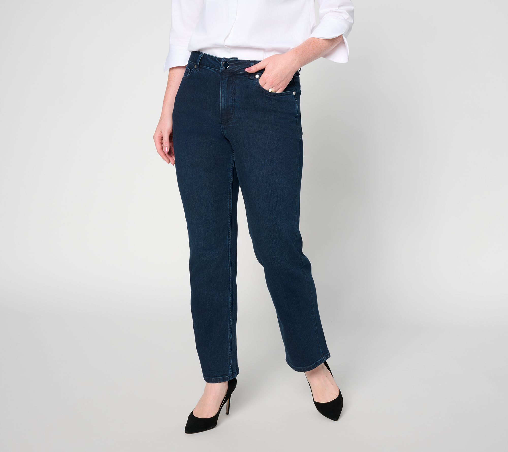 BEAUTIFUL by Lawrence Zarian Regular Indigo Straight Jean