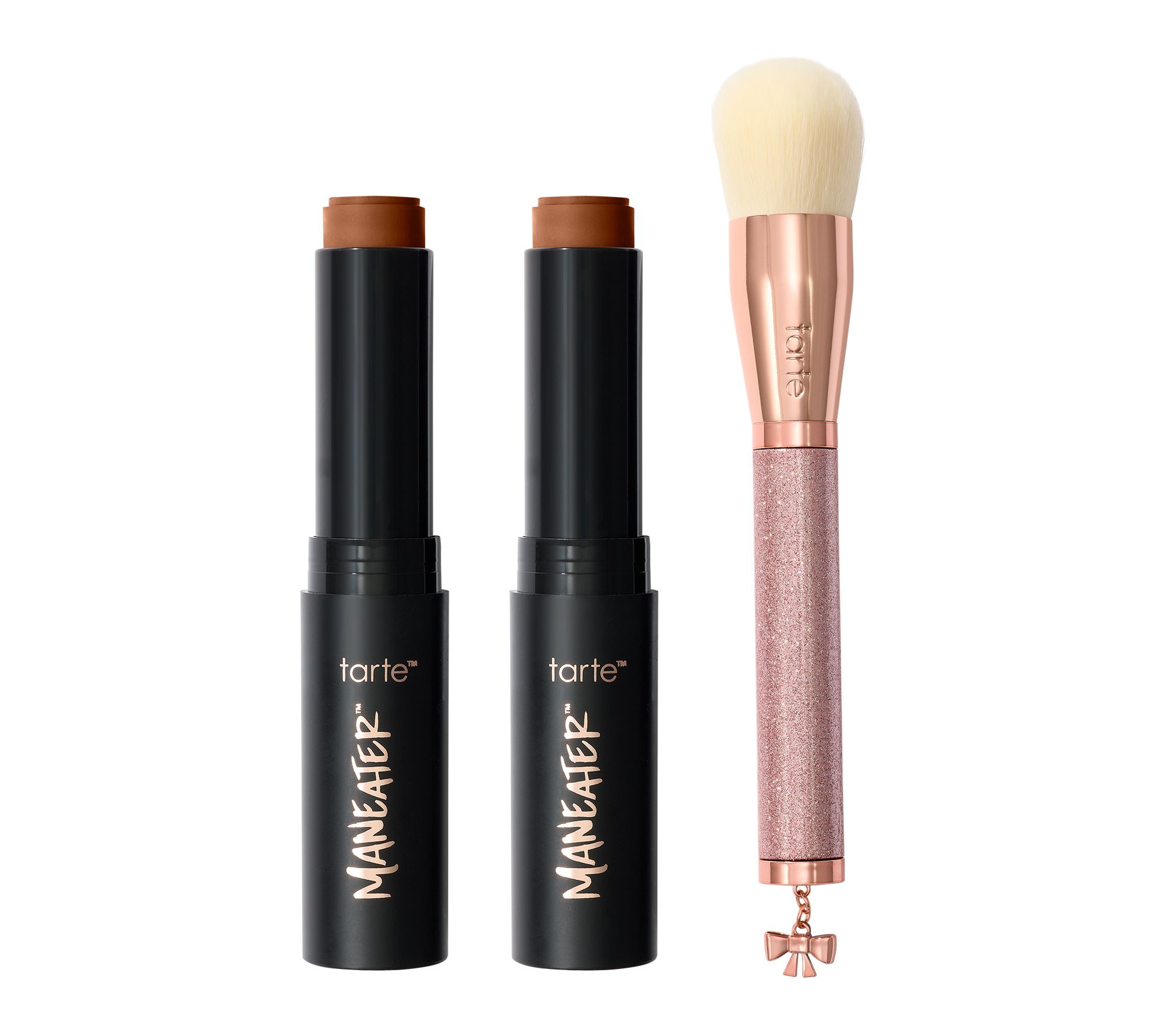  tarte maneater poreless foundation stick duo & brush
