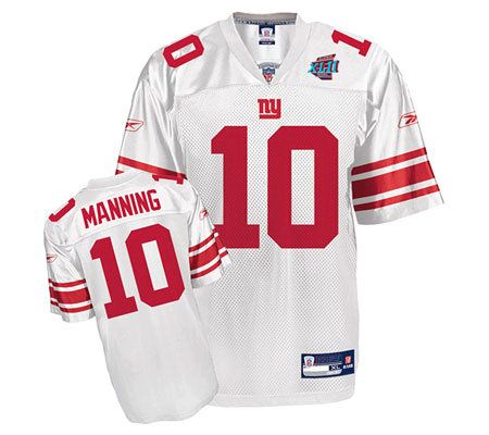 Lot Detail - Eli Manning Signed Super Bowl XLVI New York Giants Jersey (GAI)