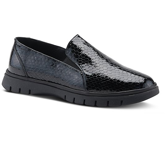 Spring Step Leather Loafers - Horizon