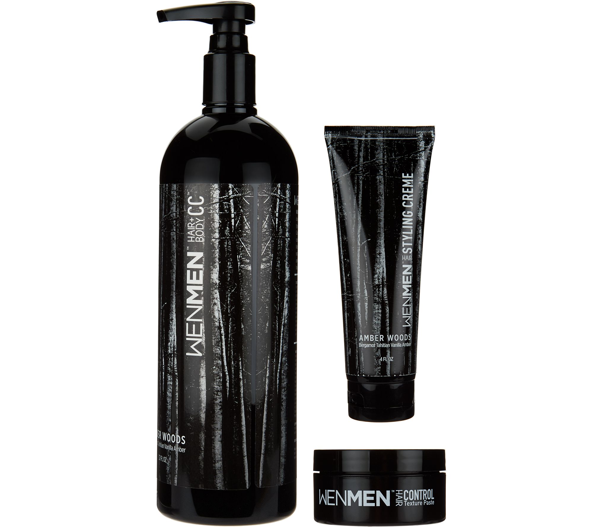 WEN by Chaz Dean Men's 3-Piece Cleanse & Style Kit