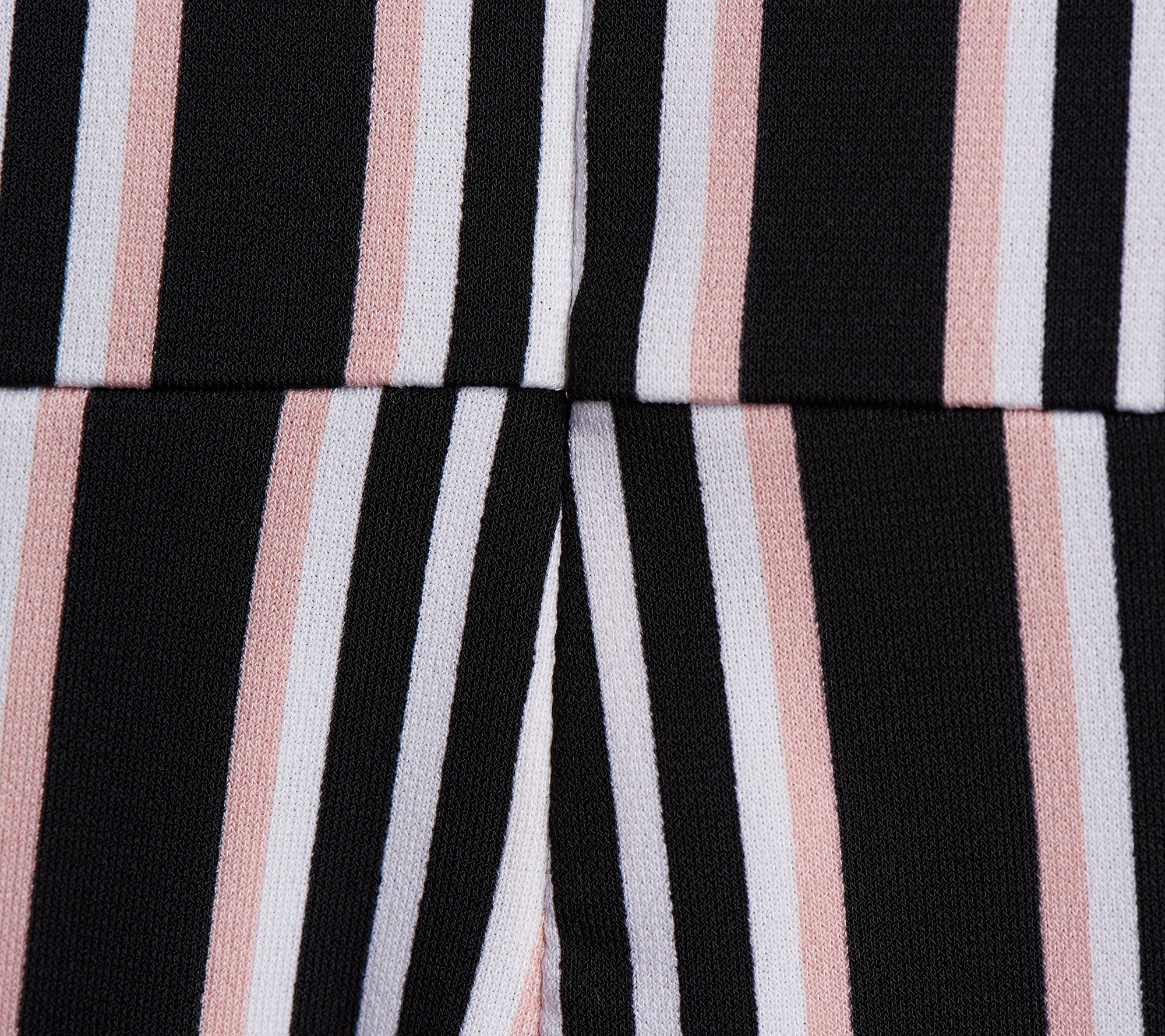 Du Jour Regular Stripe Printed Wide-Leg Crop Jumpsuit - QVC.com