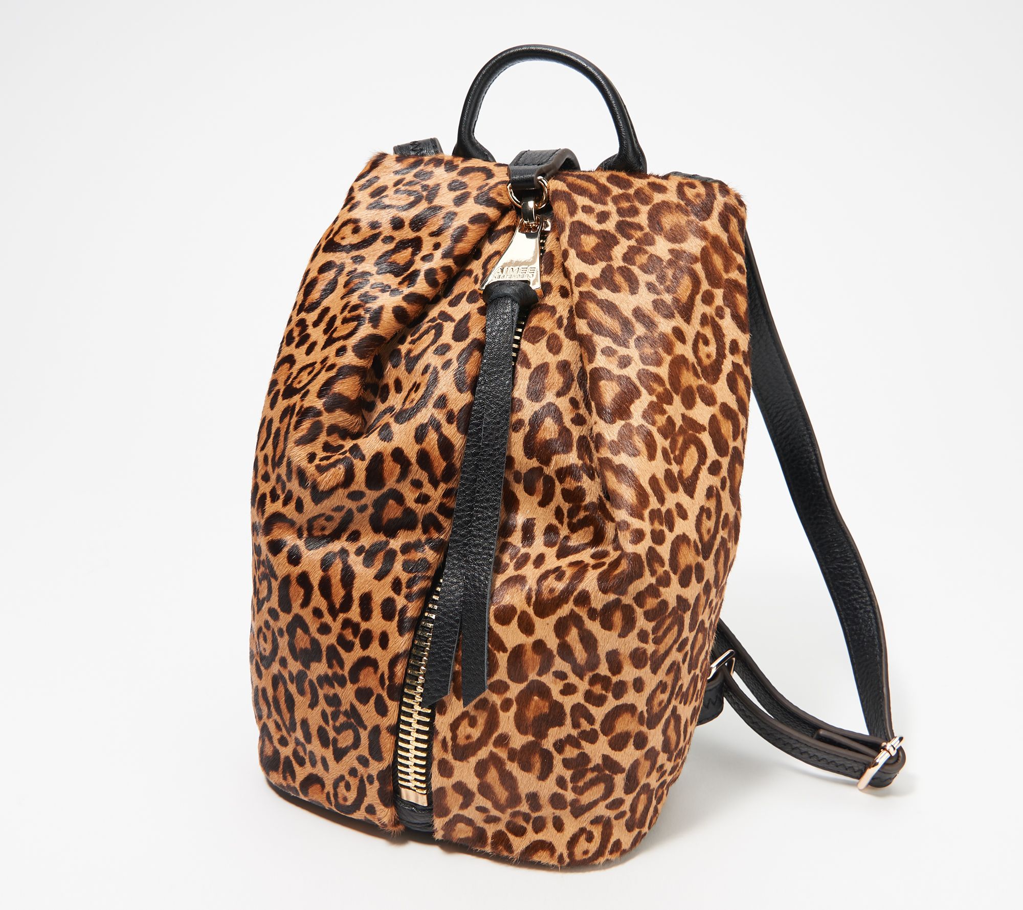 Aimee Kestenberg Novelty Leather Mini Backpack - Tamitha - QVC.com