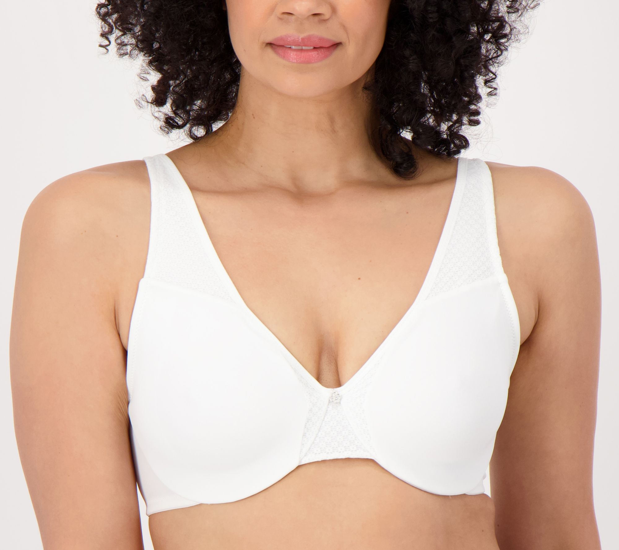 QVC White Breezies Lightly Padded Comfort Bra With Lace Size 3X – ASA  College: Florida
