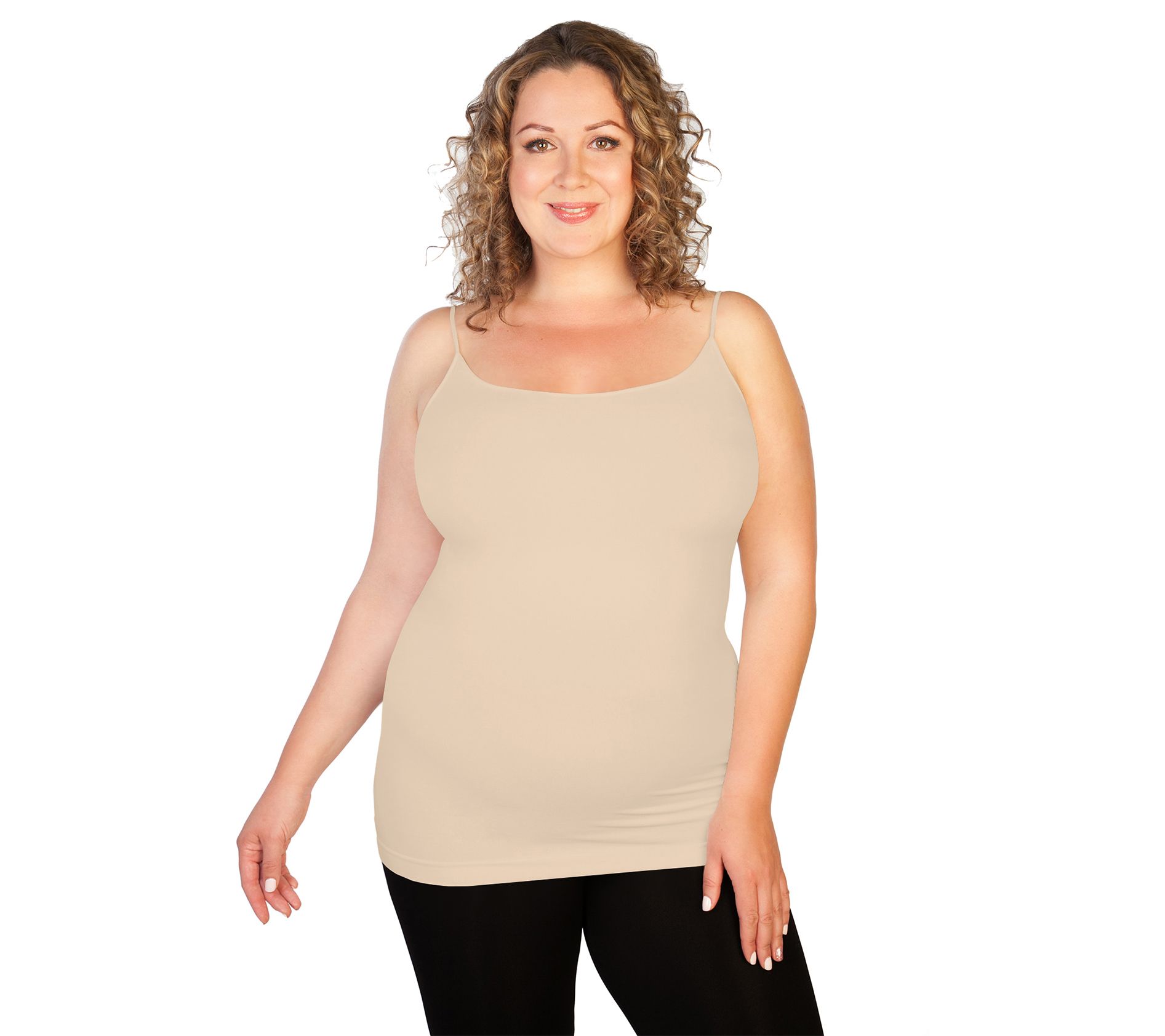 skinnytees Plus Layering Cami